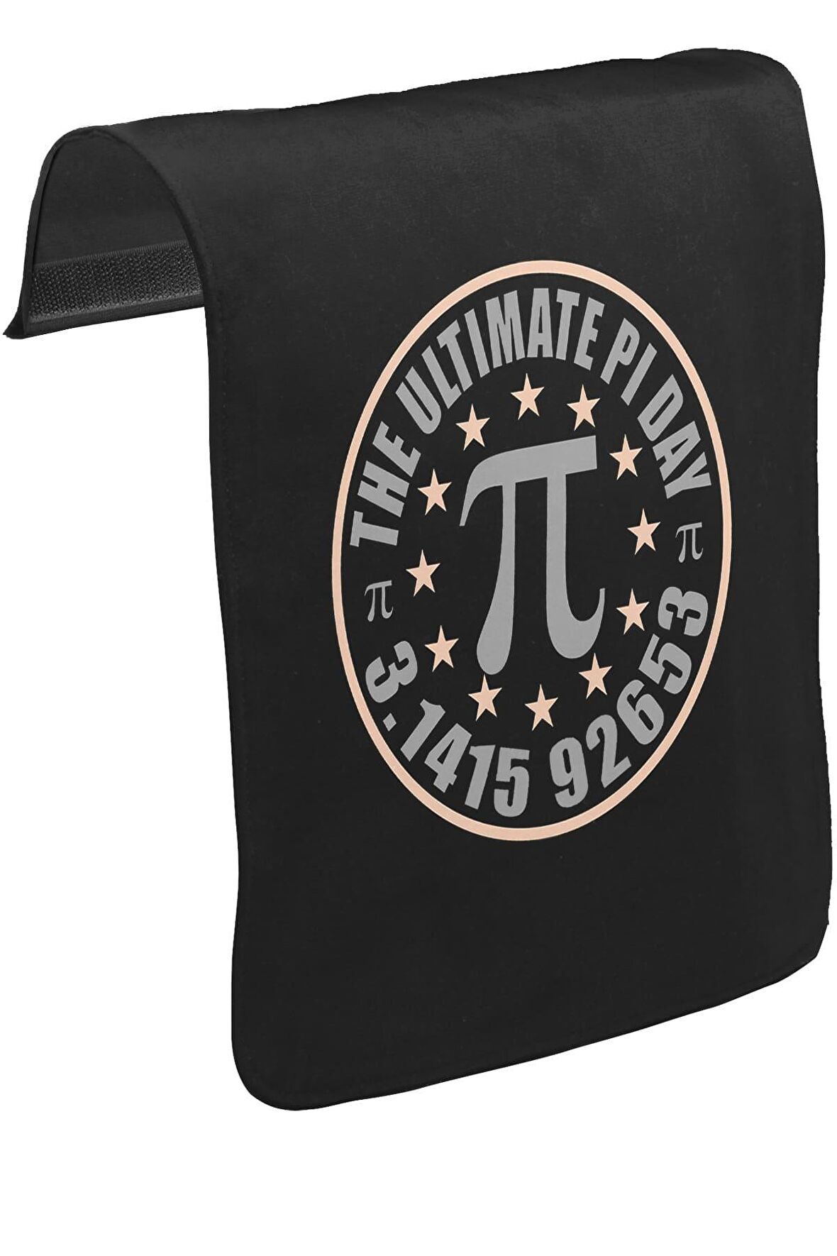 Matematik - Pi XIII Unisex Siyah Tak-Çıkar Postacı Çanta Kapağı CK-1310