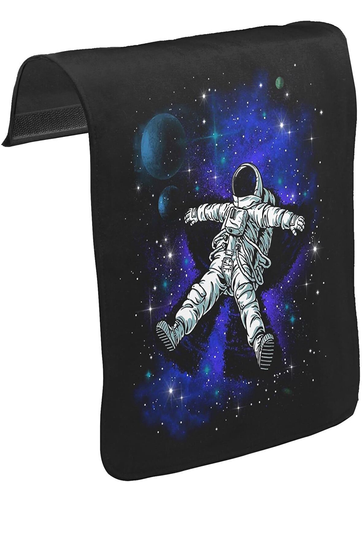 Dreams in Space Unisex Siyah Tak-Çıkar Postacı Çanta Kapağı CK-1339