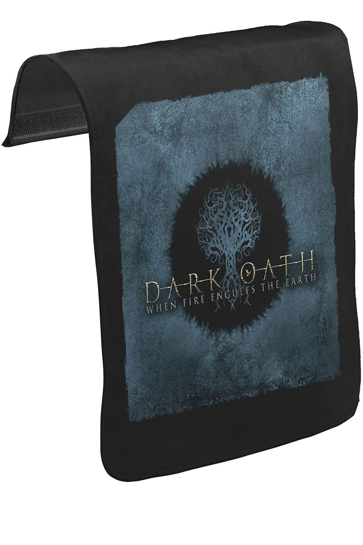 Dark Oath - When Fire Unisex Siyah Tak-Çıkar Postacı Çanta Kapağı CK-1345