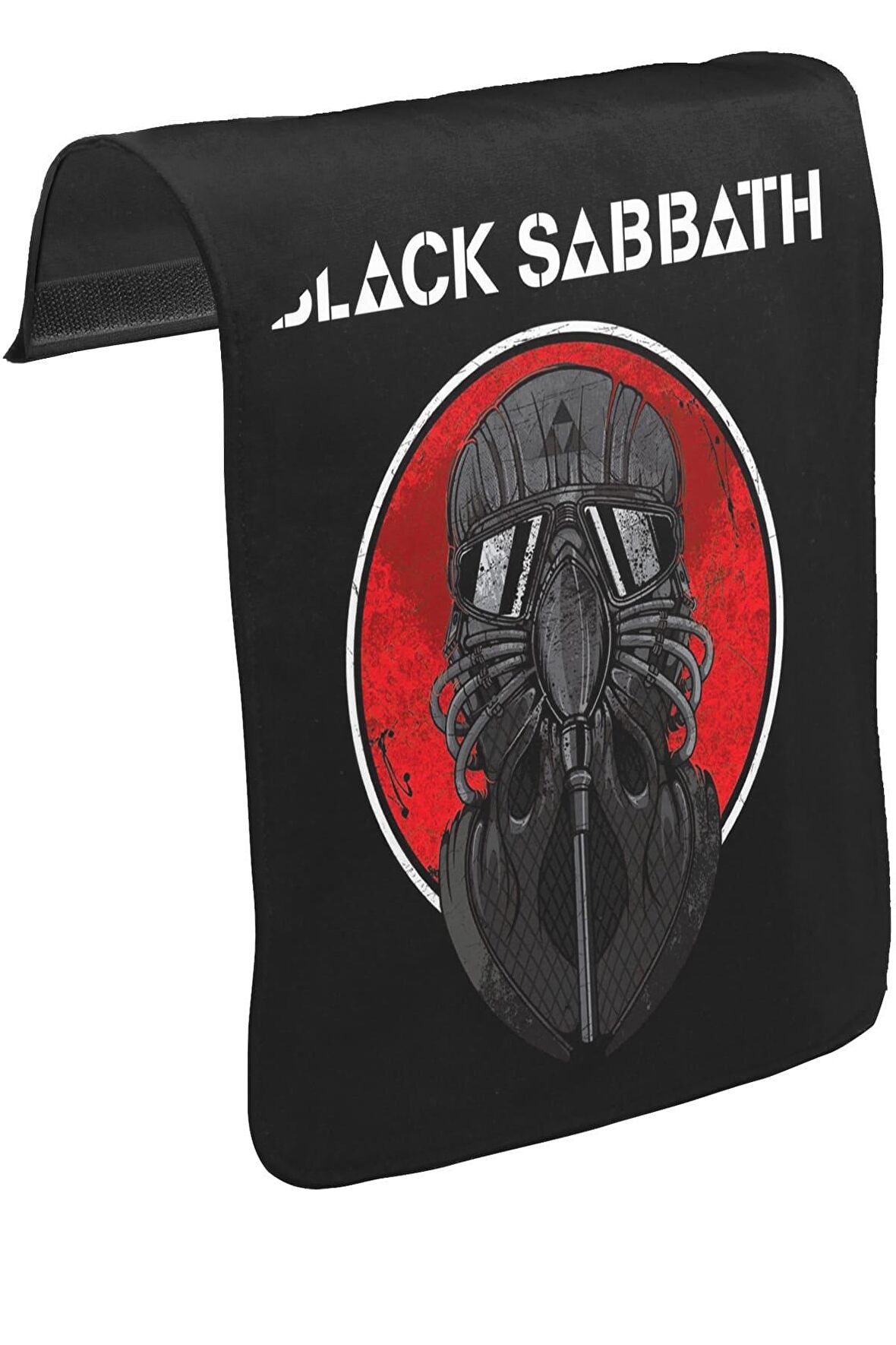 Black Sabbath Unisex Siyah Tak-Çıkar Postacı Çanta Kapağı CK-138