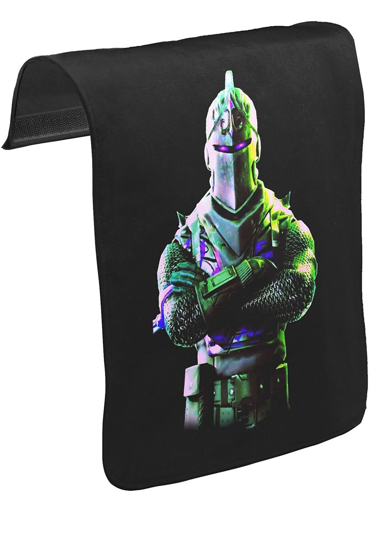 Fortnite - Chevalier II Unisex Siyah Tak-Çıkar Postacı Çanta Kapağı CK-1410