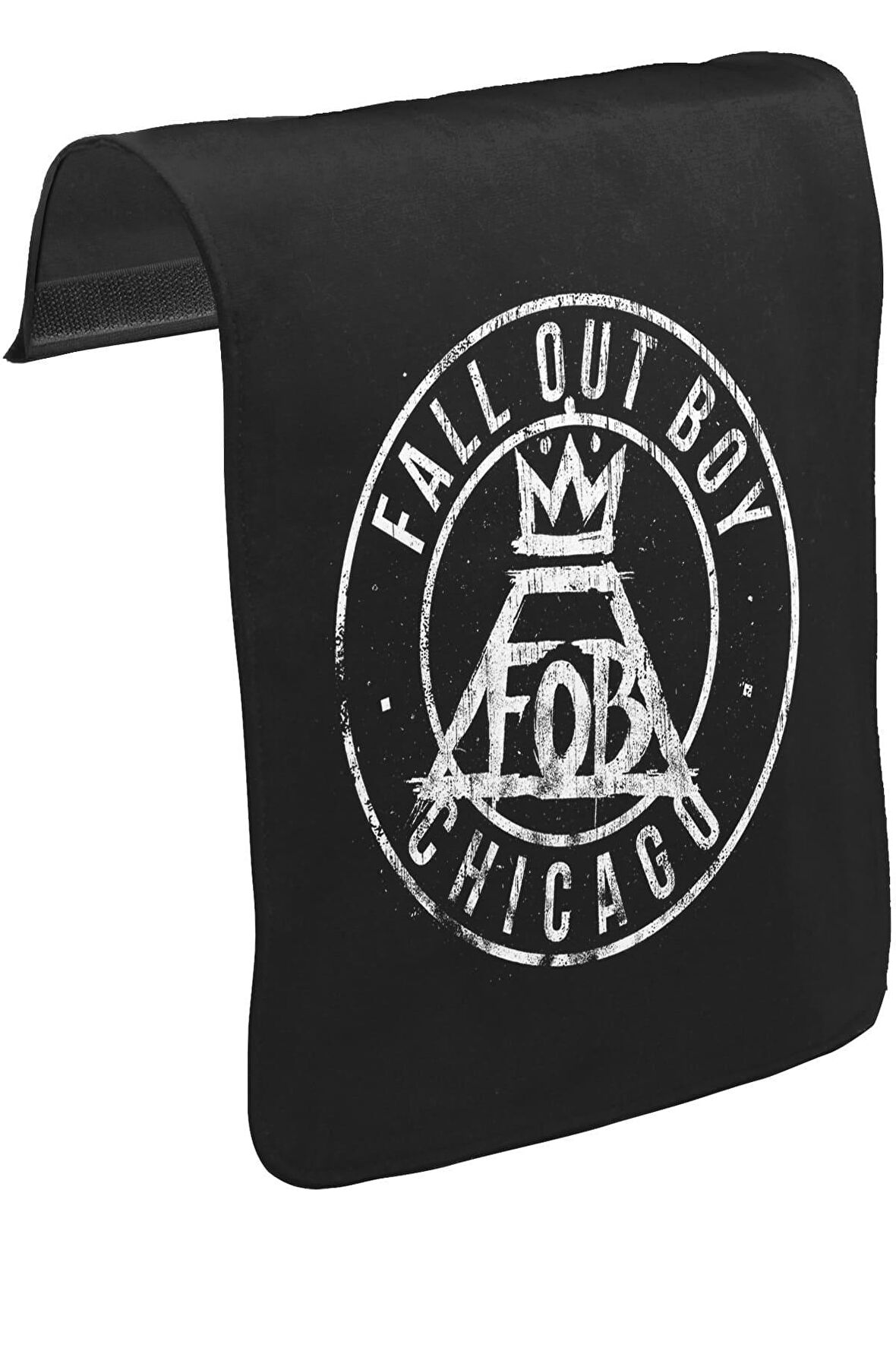 Fall Out Boy - Chicago Unisex Siyah Tak-Çıkar Postacı Çanta Kapağı CK-1425