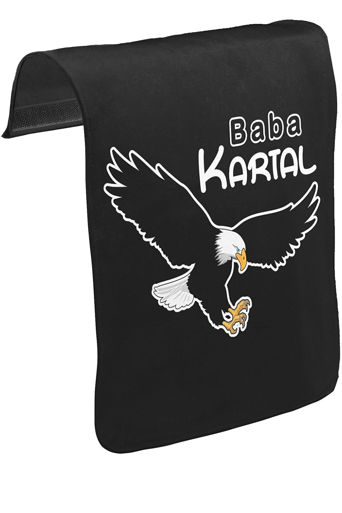 Baba Kartal Unisex Siyah Tak-Çıkar Postacı Çanta Kapağı CK-1443