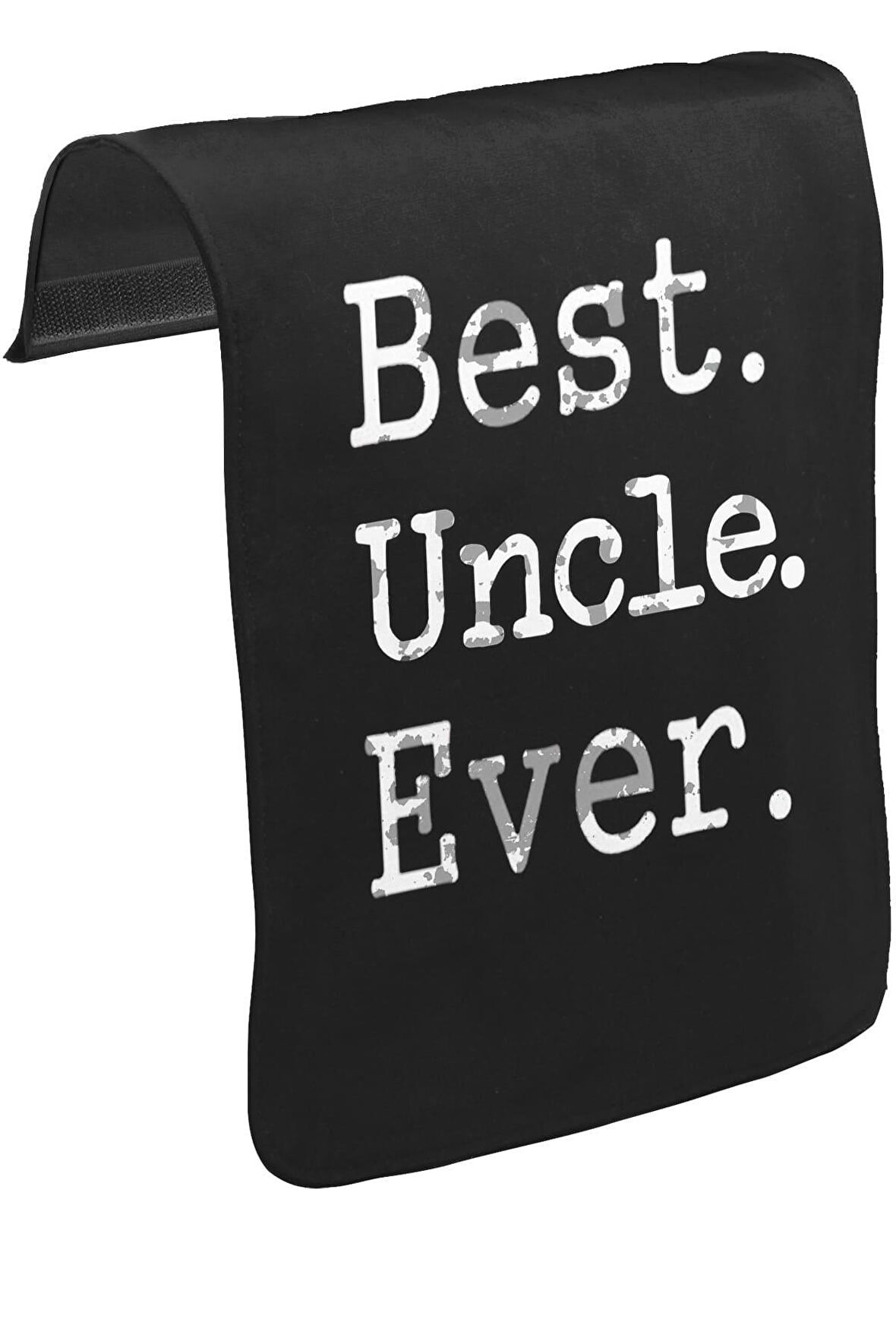 Best Uncle Ever Unisex Siyah Tak-Çıkar Postacı Çanta Kapağı CK-1475