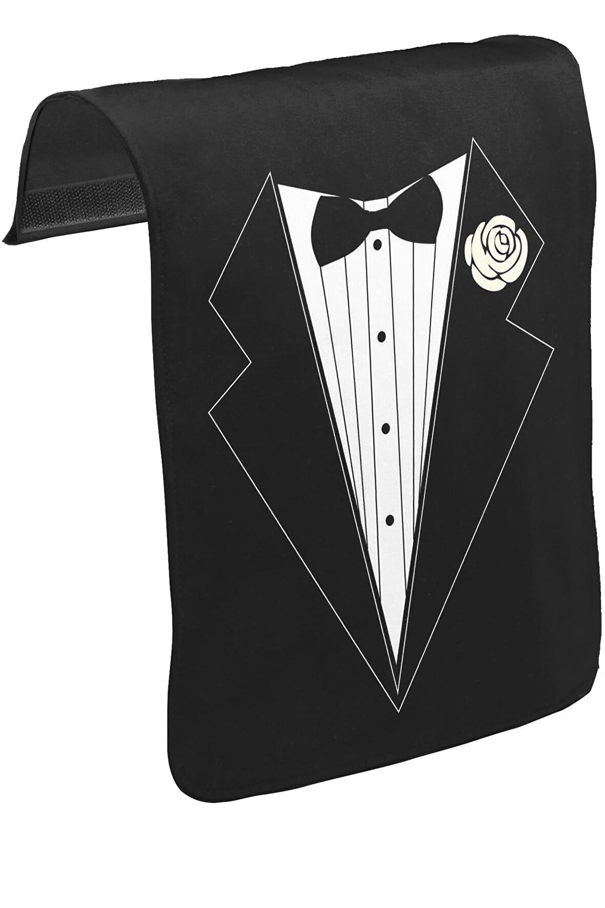 Damat - Groom Suit Unisex Siyah Tak-Çıkar Postacı Çanta Kapağı CK-1502