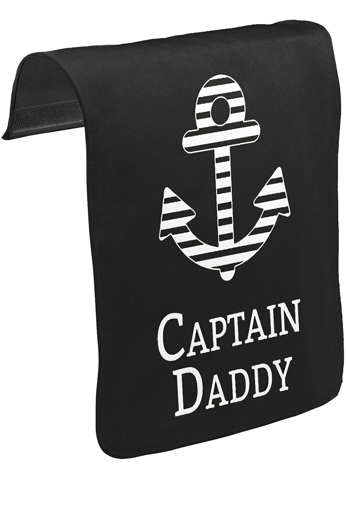 Captain Daddy II Unisex Siyah Tak-Çıkar Postacı Çanta Kapağı CK-1512