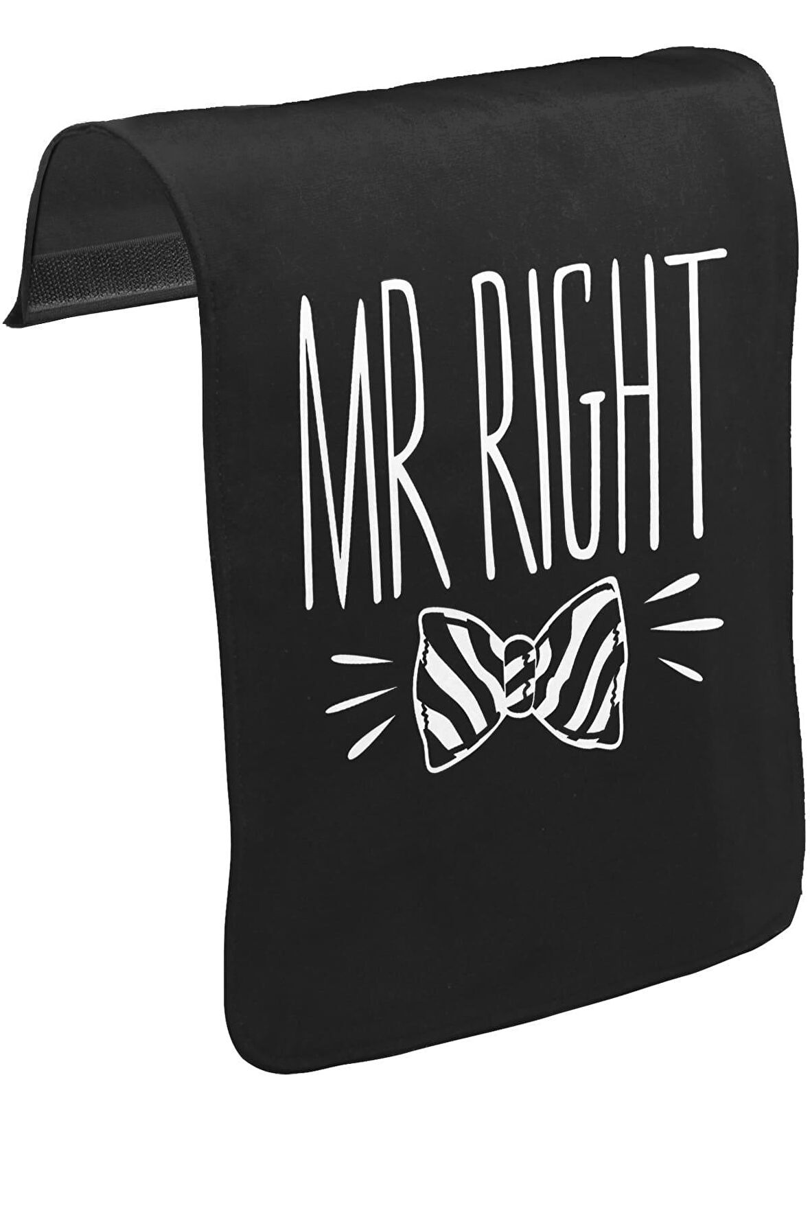 Mr. Right Papyon Unisex Siyah Tak-Çıkar Postacı Çanta Kapağı CK-1525