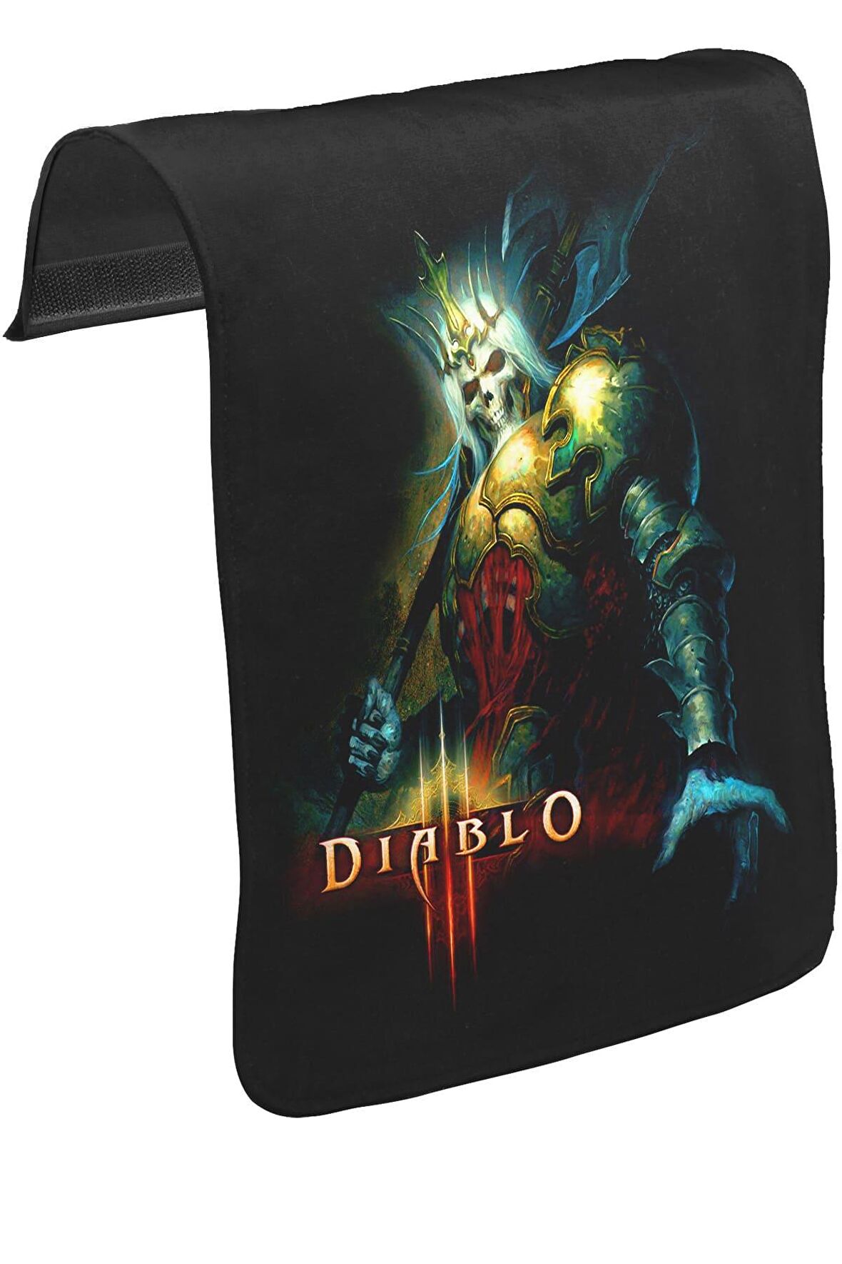 Diablo Unisex Siyah Tak-Çıkar Postacı Çanta Kapağı CK-155