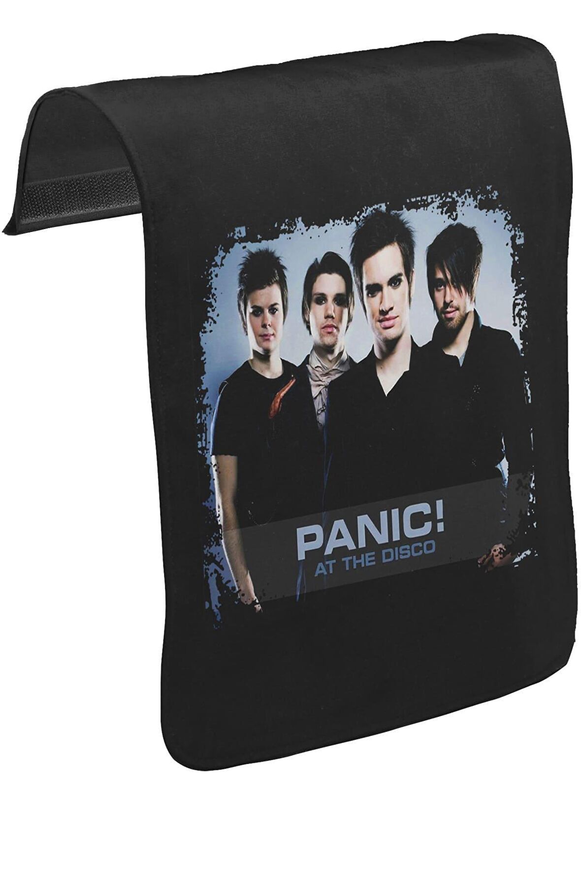 Panic! at the Disco Unisex Siyah Tak-Çıkar Postacı Çanta Kapağı CK-158