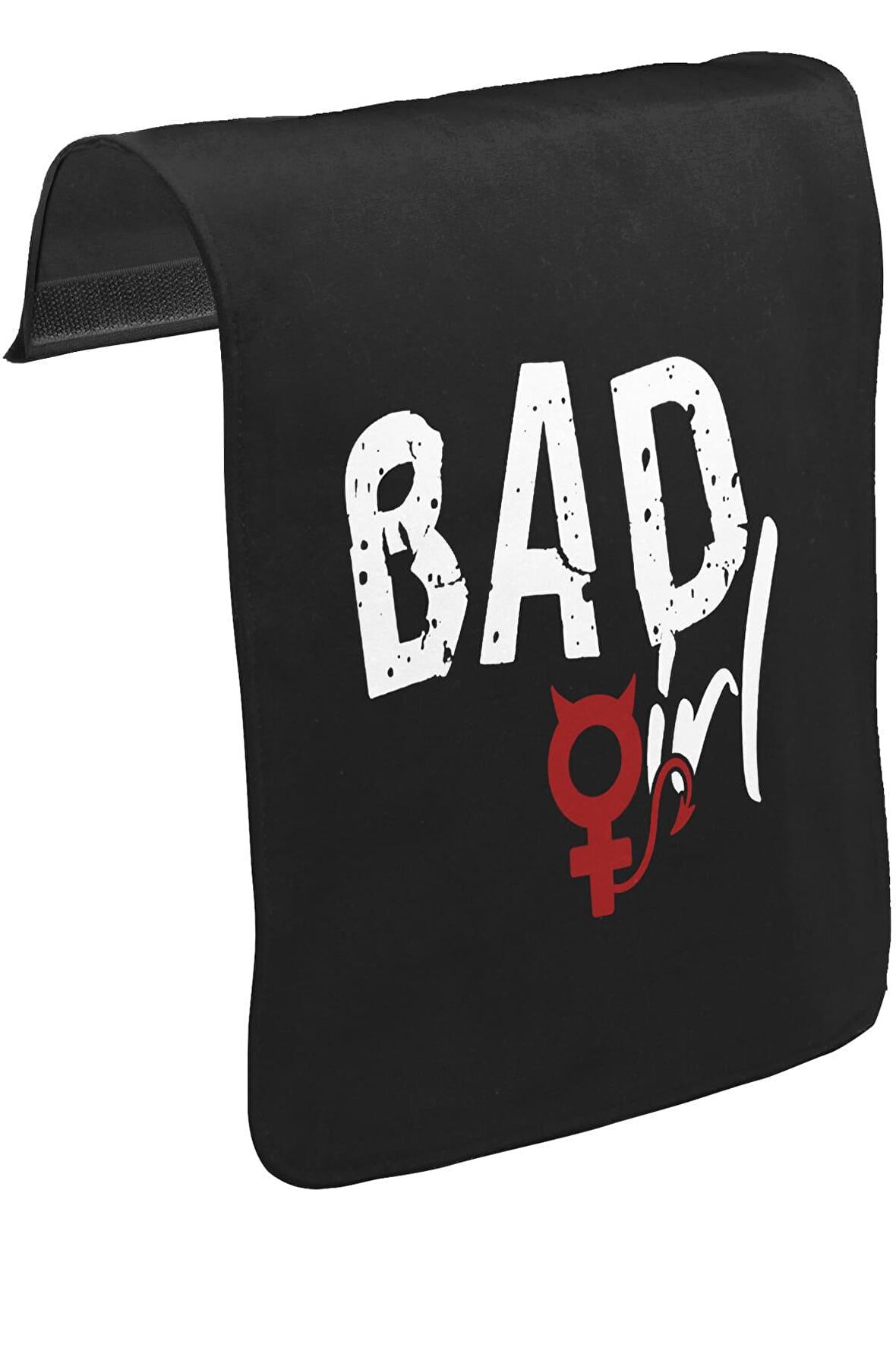 Bad Girl - Sin Unisex Siyah Tak-Çıkar Postacı Çanta Kapağı CK-1583