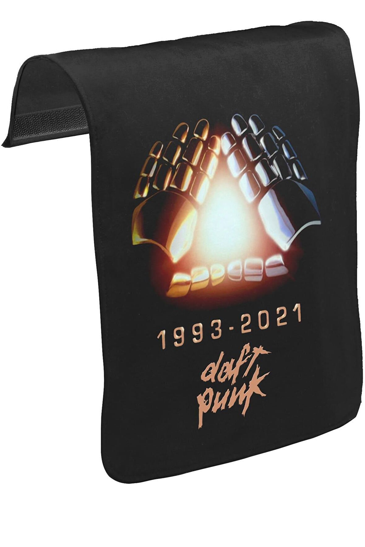 Daft Punk - 1993-2021  Unisex Siyah Tak-Çıkar Postacı Çanta Kapağı CK-1623