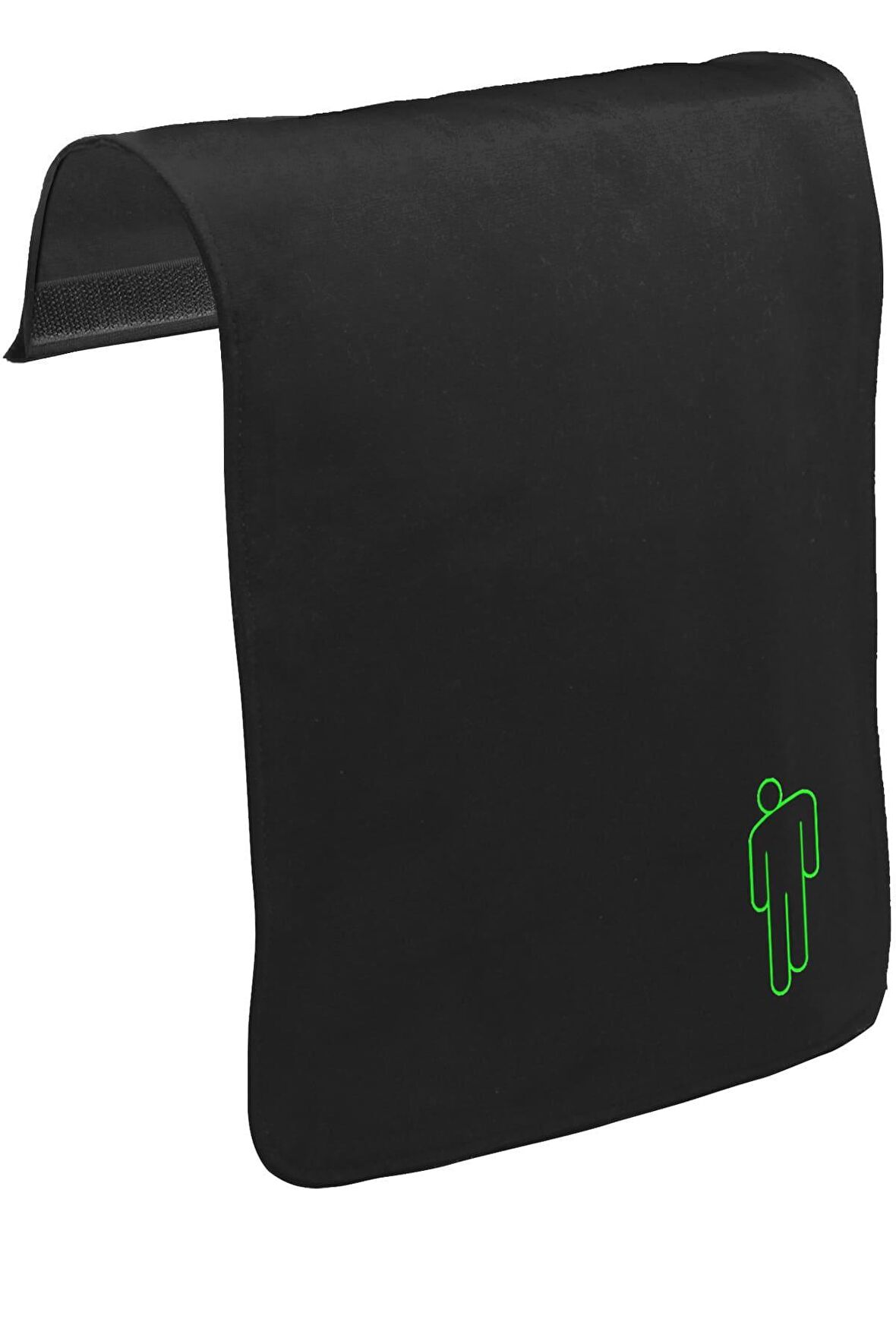 Billie Eilish - Blohsh Logo Unisex Siyah Tak-Çıkar Postacı Çanta Kapağı CK-1650