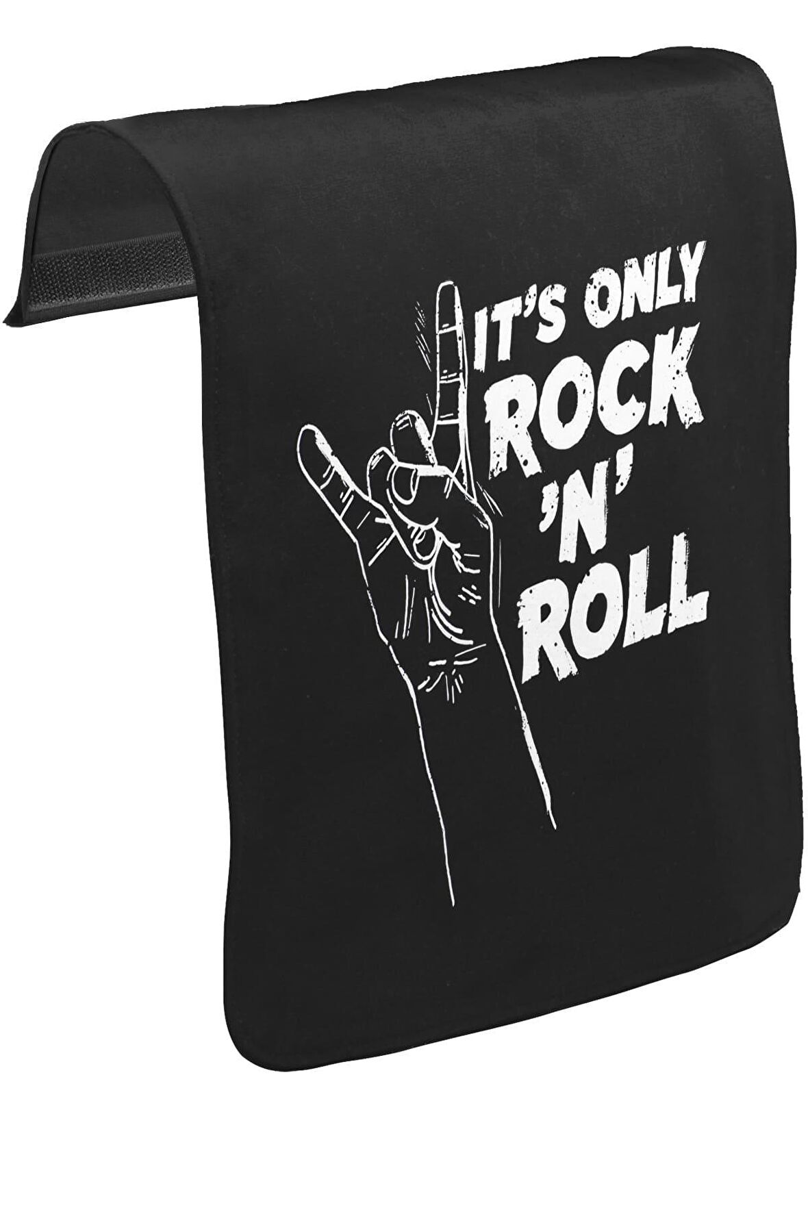 It's Rock N Roll Unisex Siyah Tak-Çıkar Postacı Çanta Kapağı CK-1671