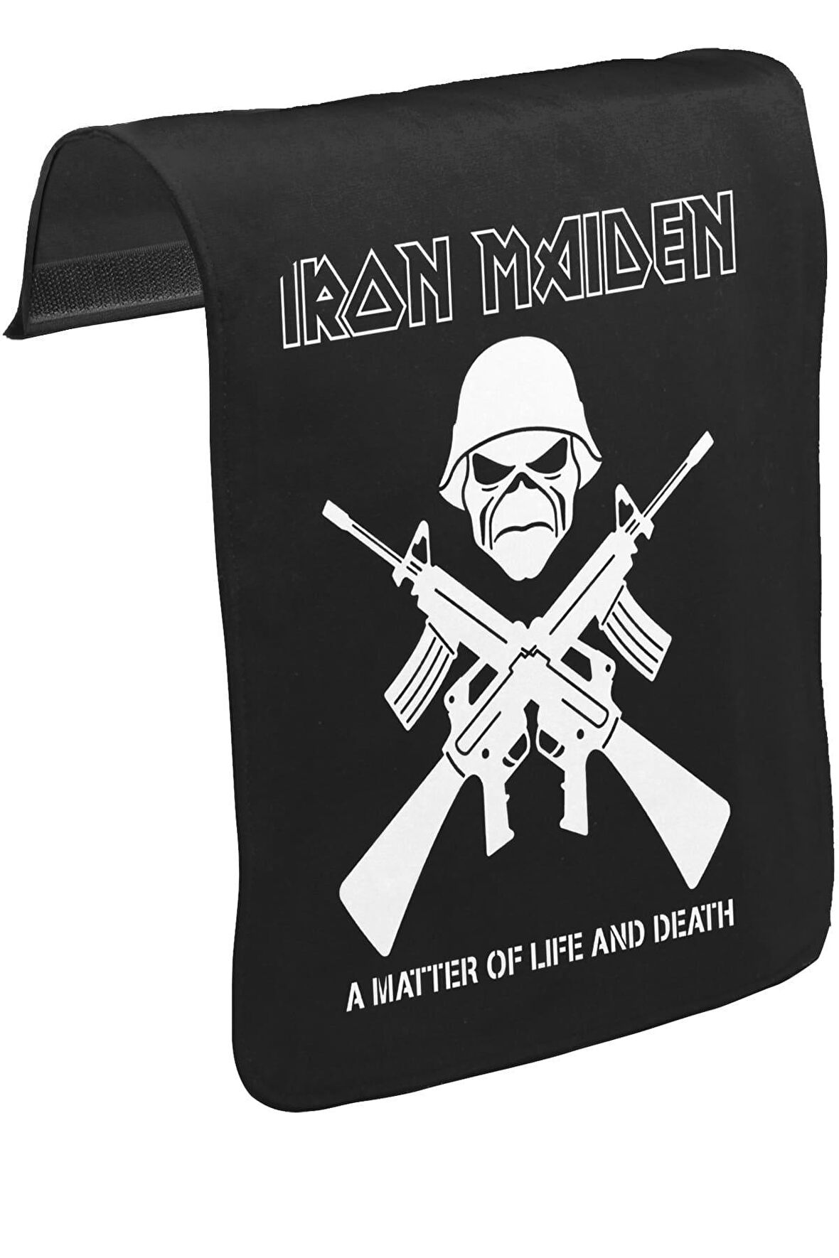 Iron Maiden - A Matter of Life and Death Unisex Siyah Tak-Çıkar Postacı Çanta Kapağı CK-1700