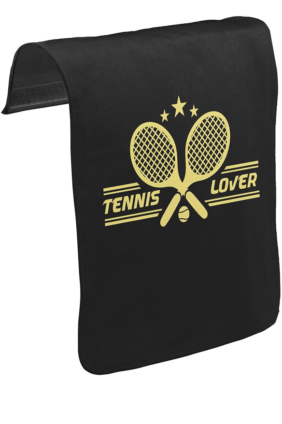 Tenis - Lover Unisex Siyah Tak-Çıkar Postacı Çanta Kapağı CK-1725