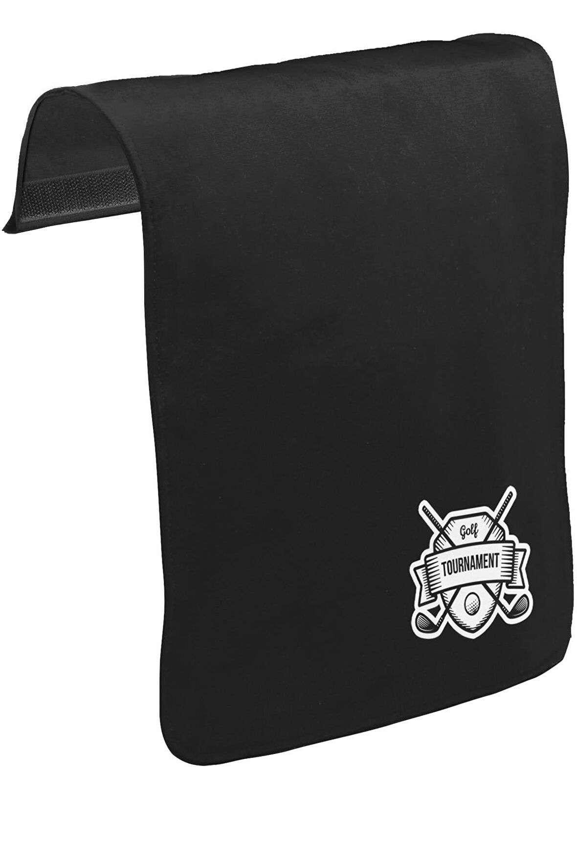 Golf Kulübü - Turnuva Unisex Siyah Tak-Çıkar Postacı Çanta Kapağı CK-1732