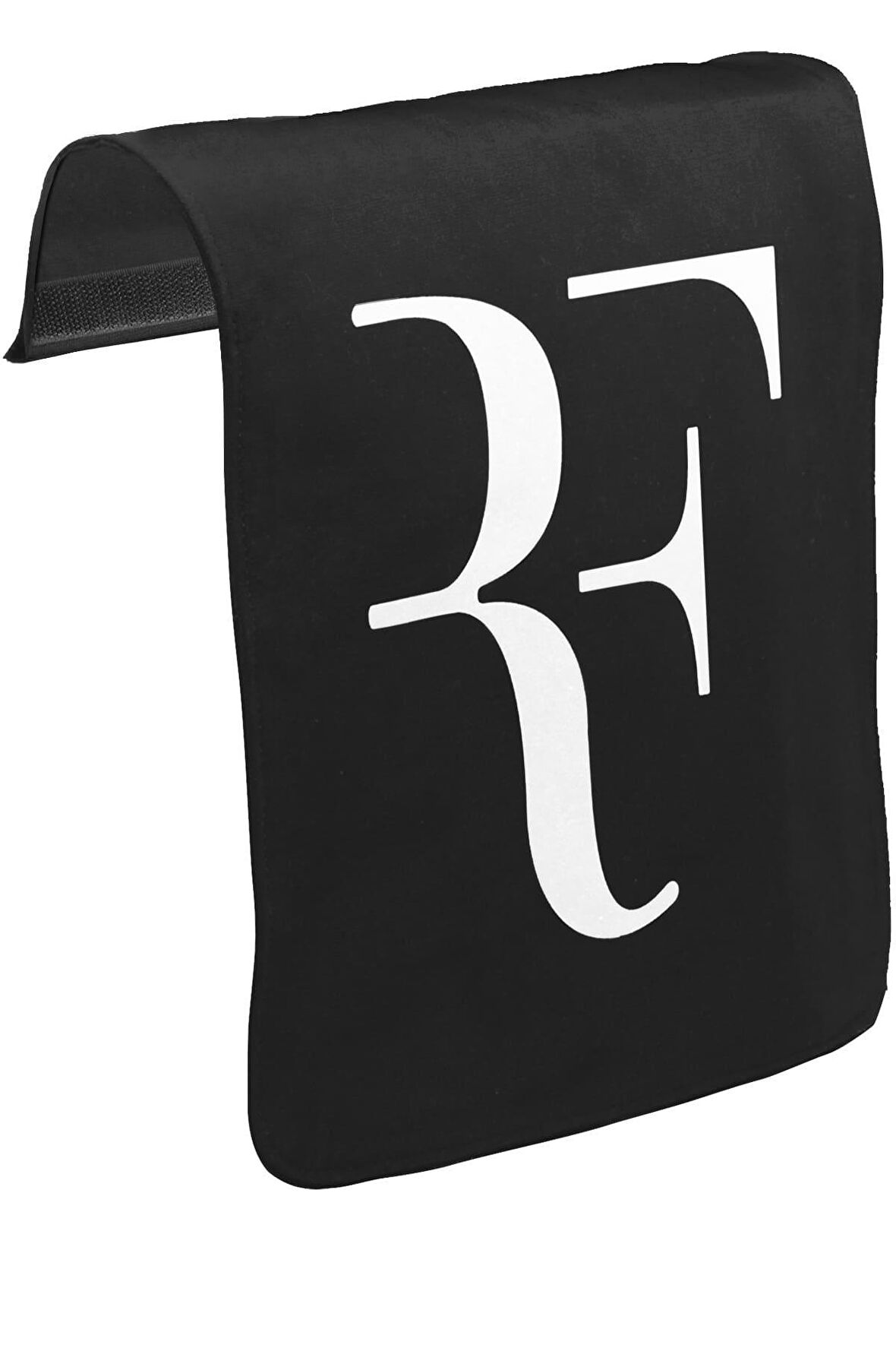Roger Federer - Logo Unisex Siyah Tak-Çıkar Postacı Çanta Kapağı CK-183