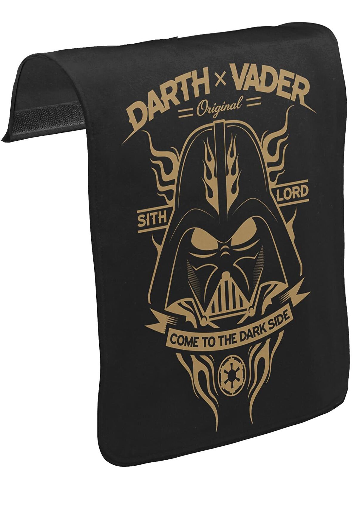 Darth Vader Unisex Siyah Tak-Çıkar Postacı Çanta Kapağı CK-19