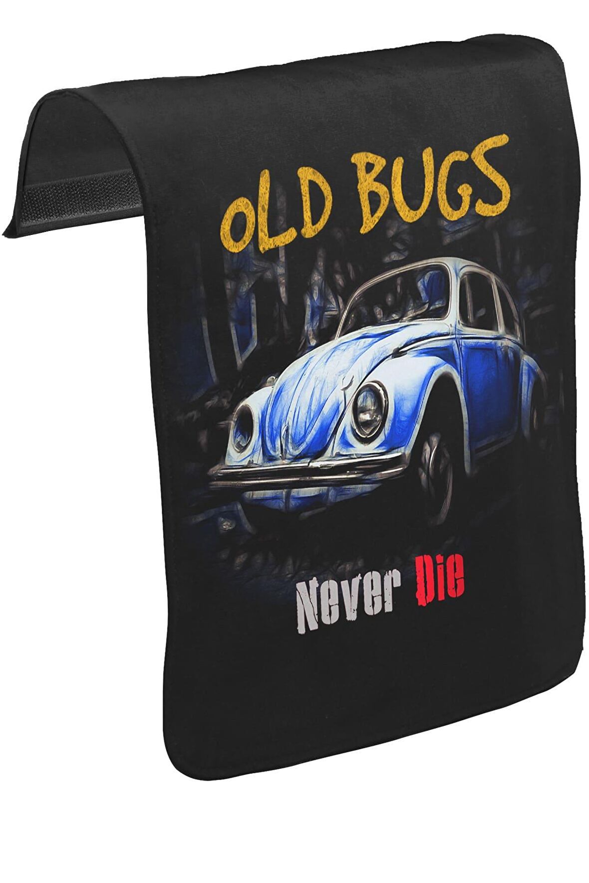 Old Bugs Unisex Siyah Tak-Çıkar Postacı Çanta Kapağı CK-207