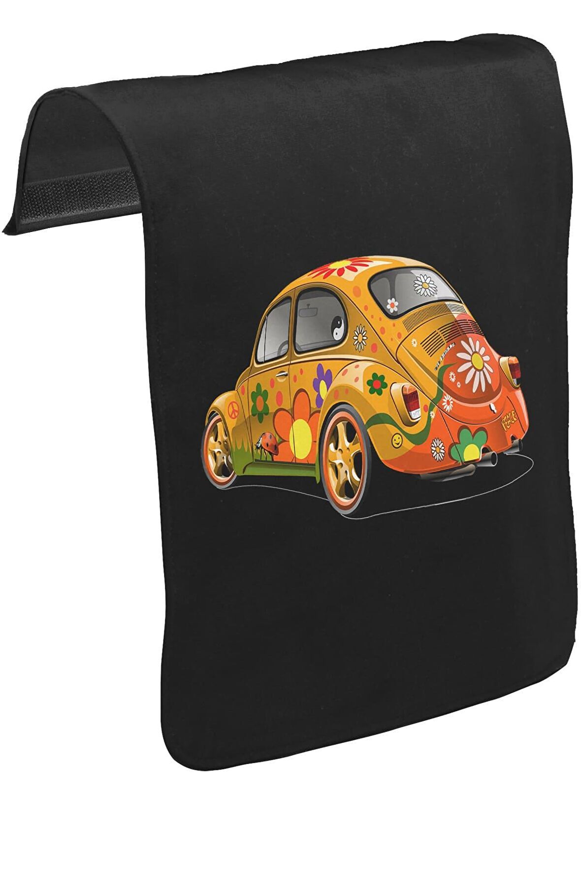 Bugs in Color Unisex Siyah Tak-Çıkar Postacı Çanta Kapağı CK-208