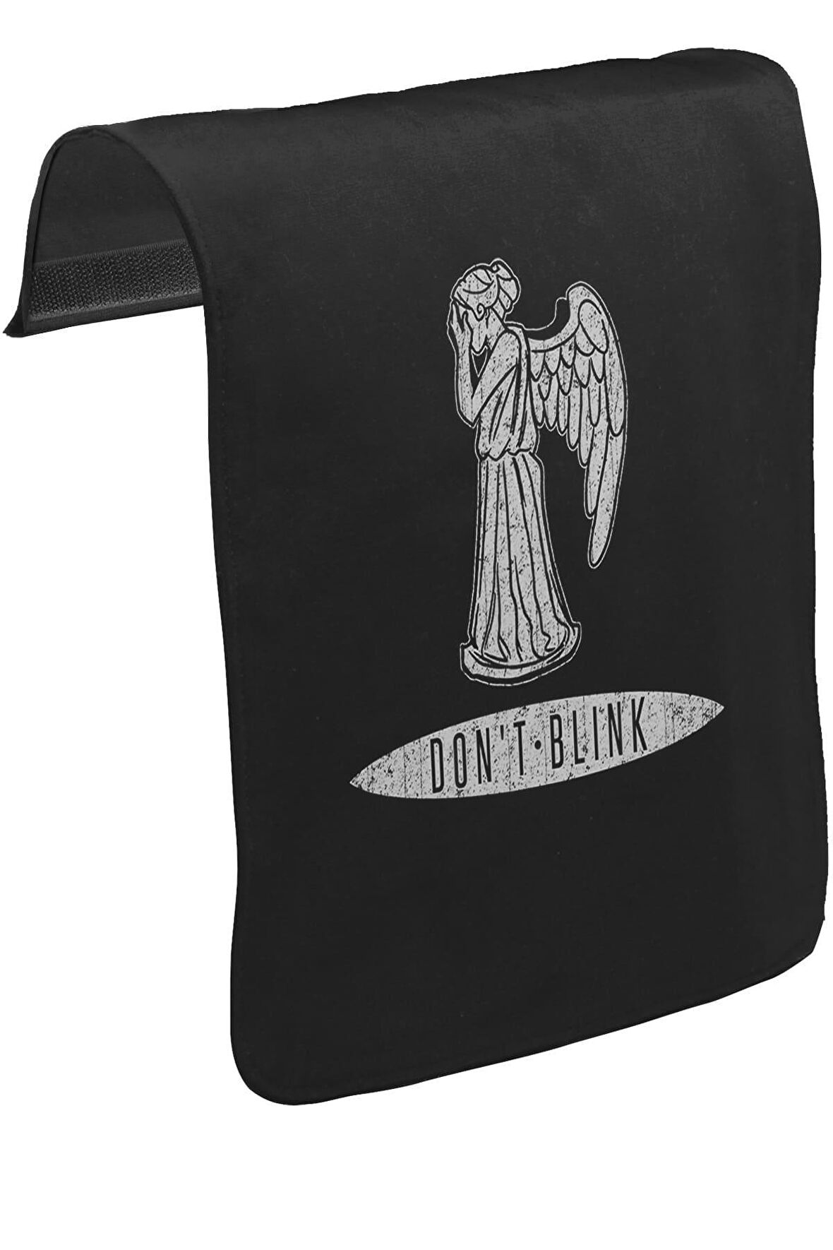 Doctor Who - Weeping Angels Unisex Siyah Tak-Çıkar Postacı Çanta Kapağı CK-214