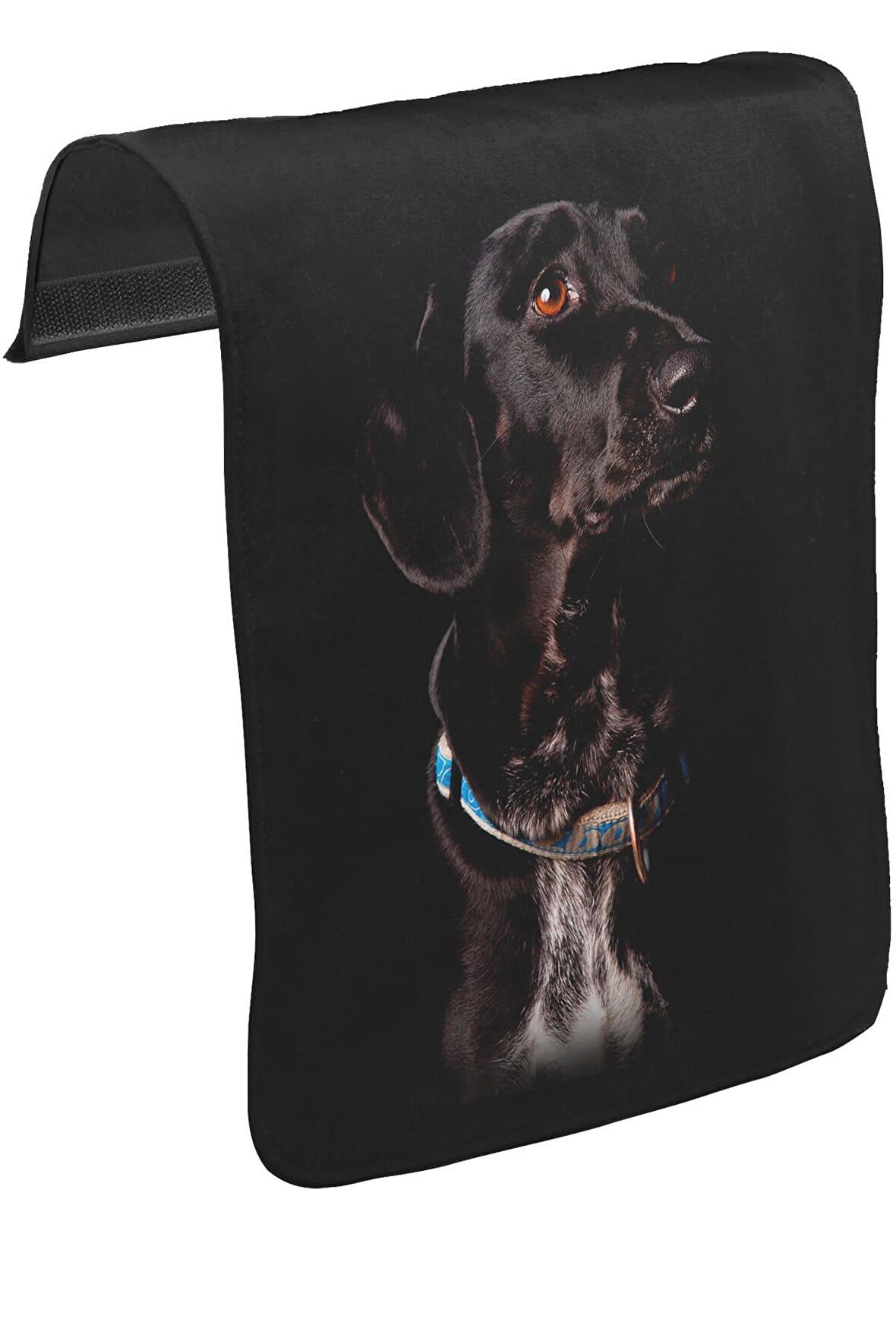 Doggy Dog Unisex Siyah Tak-Çıkar Postacı Çanta Kapağı CK-249