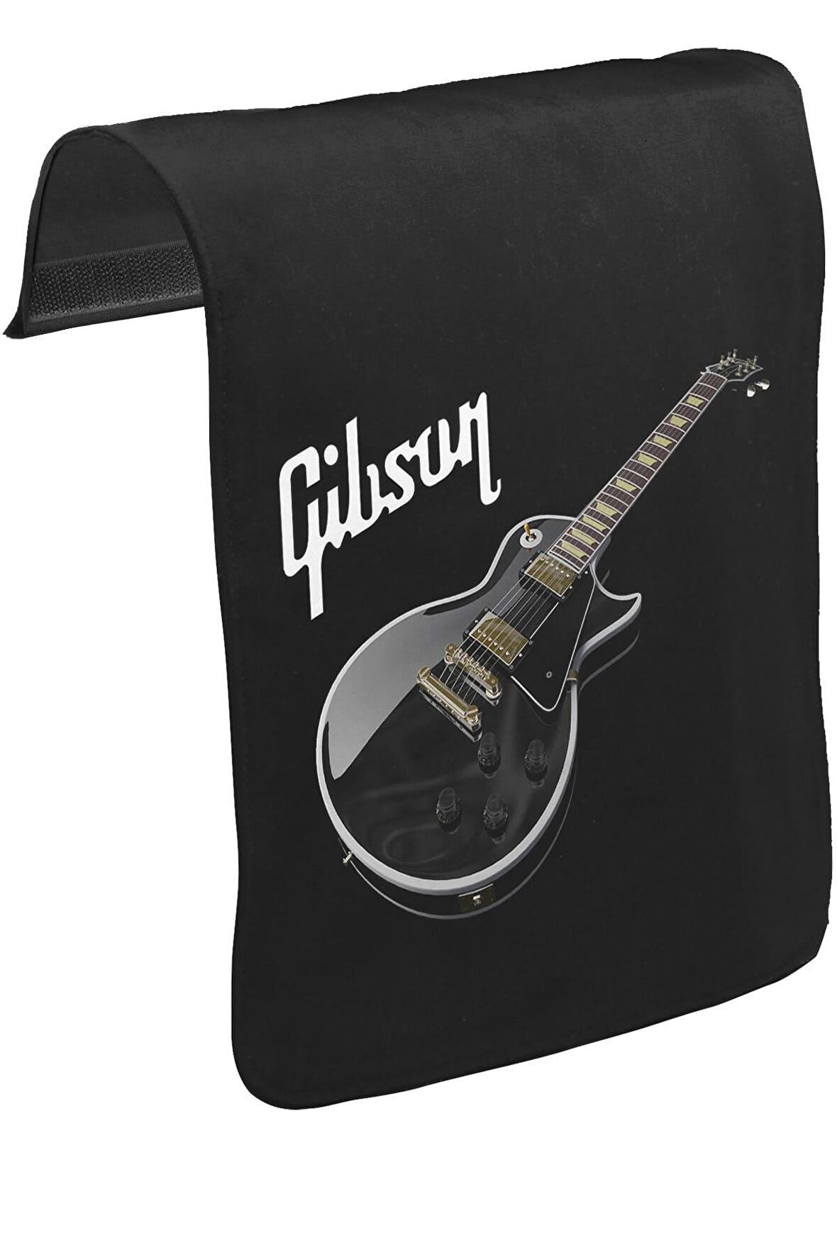 Gitar - Gibson I Unisex Siyah Tak-Çıkar Postacı Çanta Kapağı CK-260