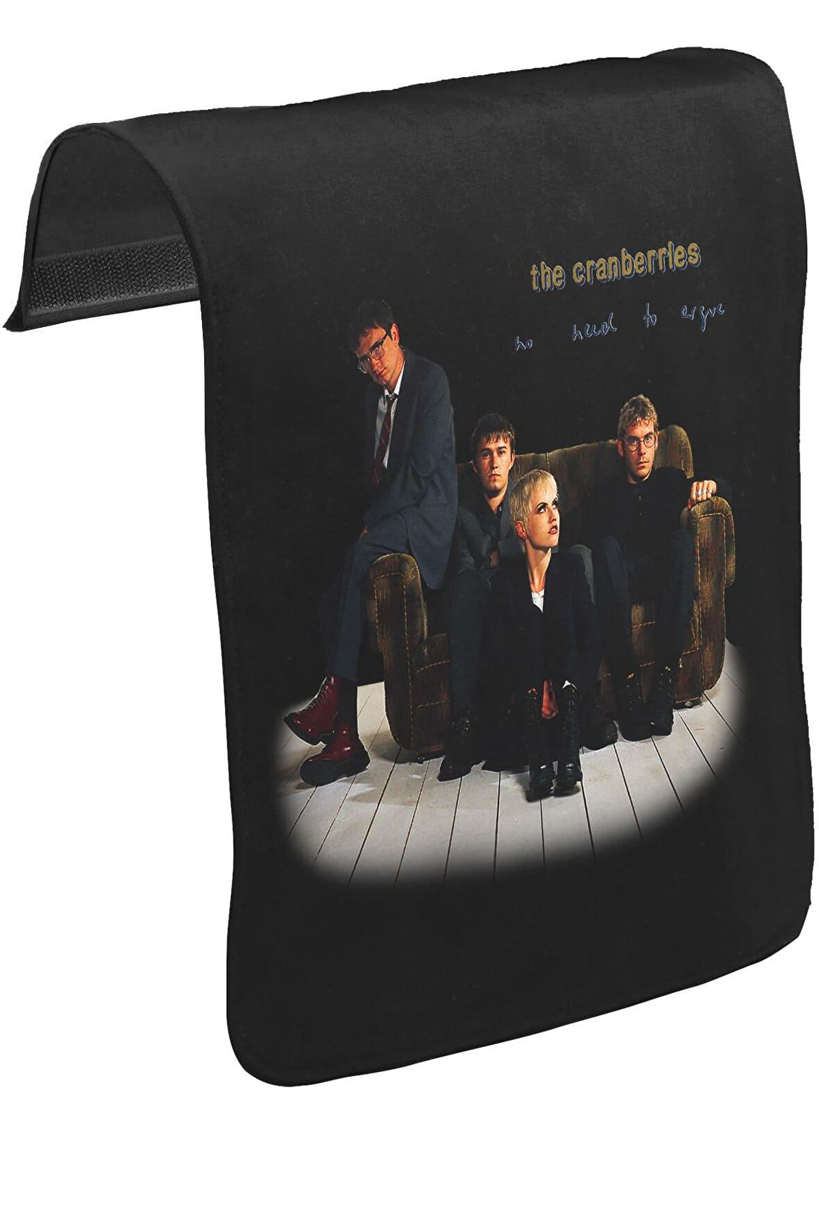 The Cranberries Unisex Siyah Tak-Çıkar Postacı Çanta Kapağı CK-265