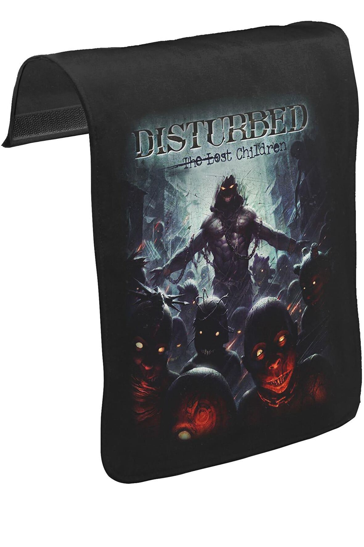 Disturbed - The Lost Children Unisex Siyah Tak-Çıkar Postacı Çanta Kapağı CK-328