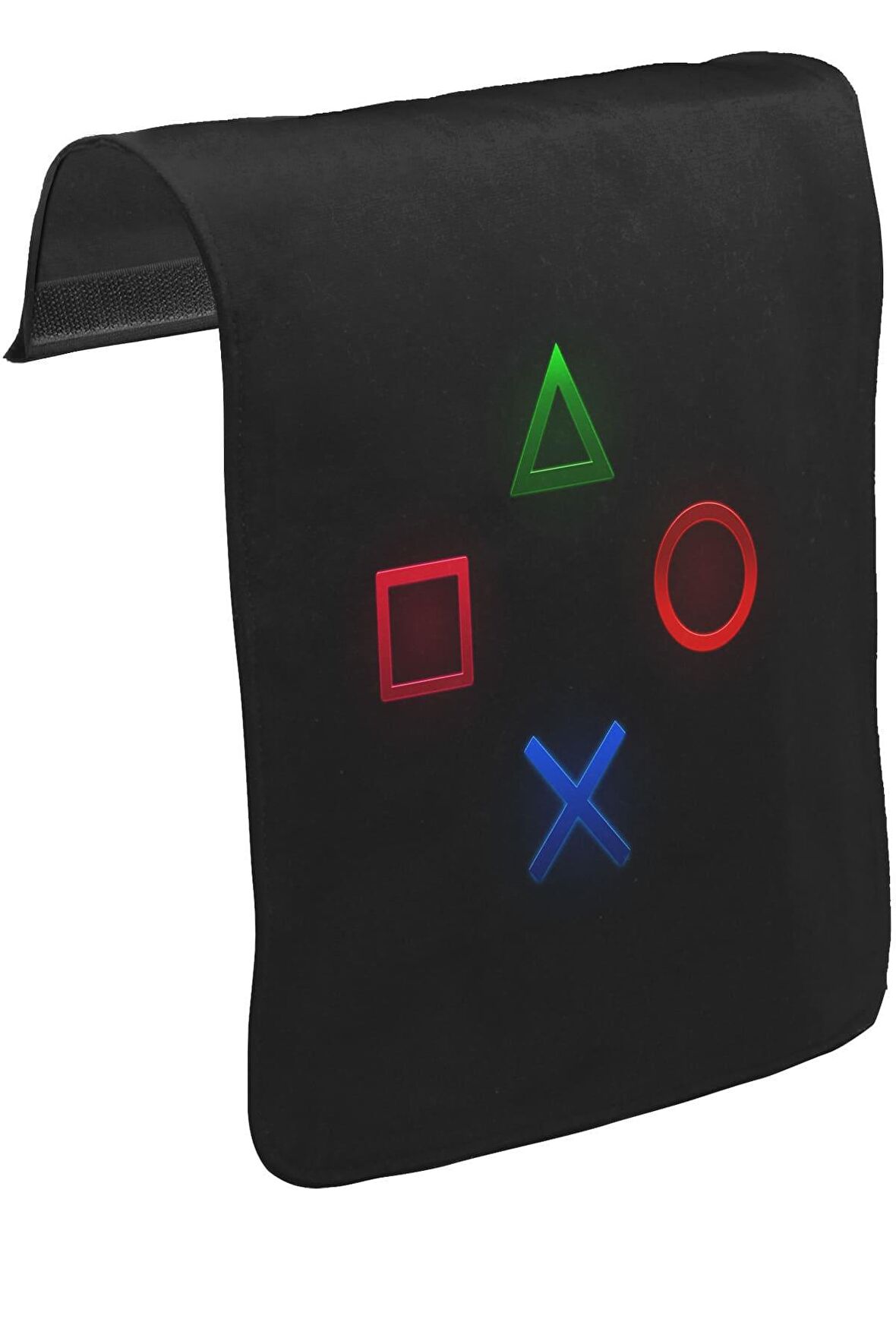 Play Buttons Unisex Siyah Tak-Çıkar Postacı Çanta Kapağı CK-353