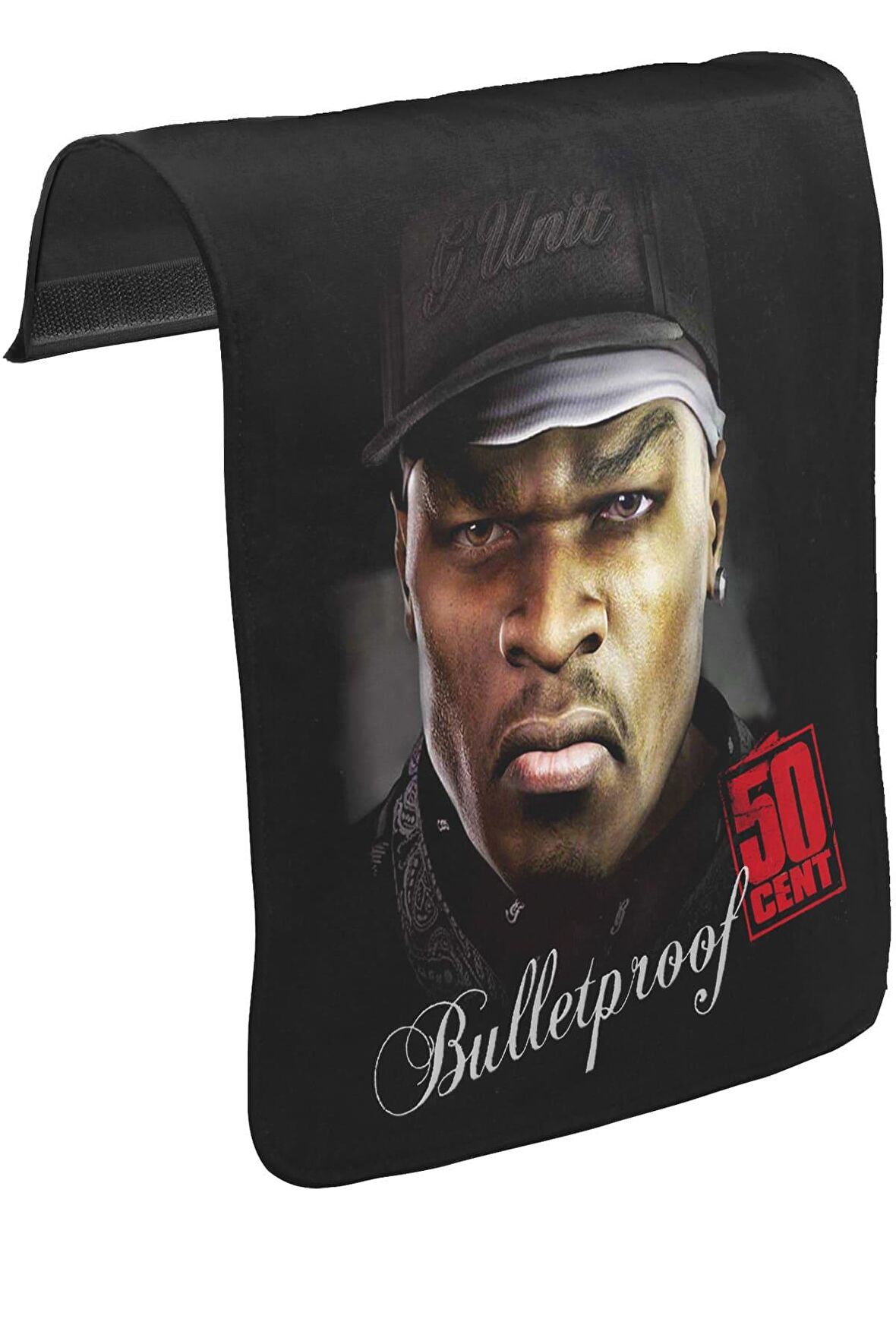 50 Cent Unisex Siyah Tak-Çıkar Postacı Çanta Kapağı CK-4