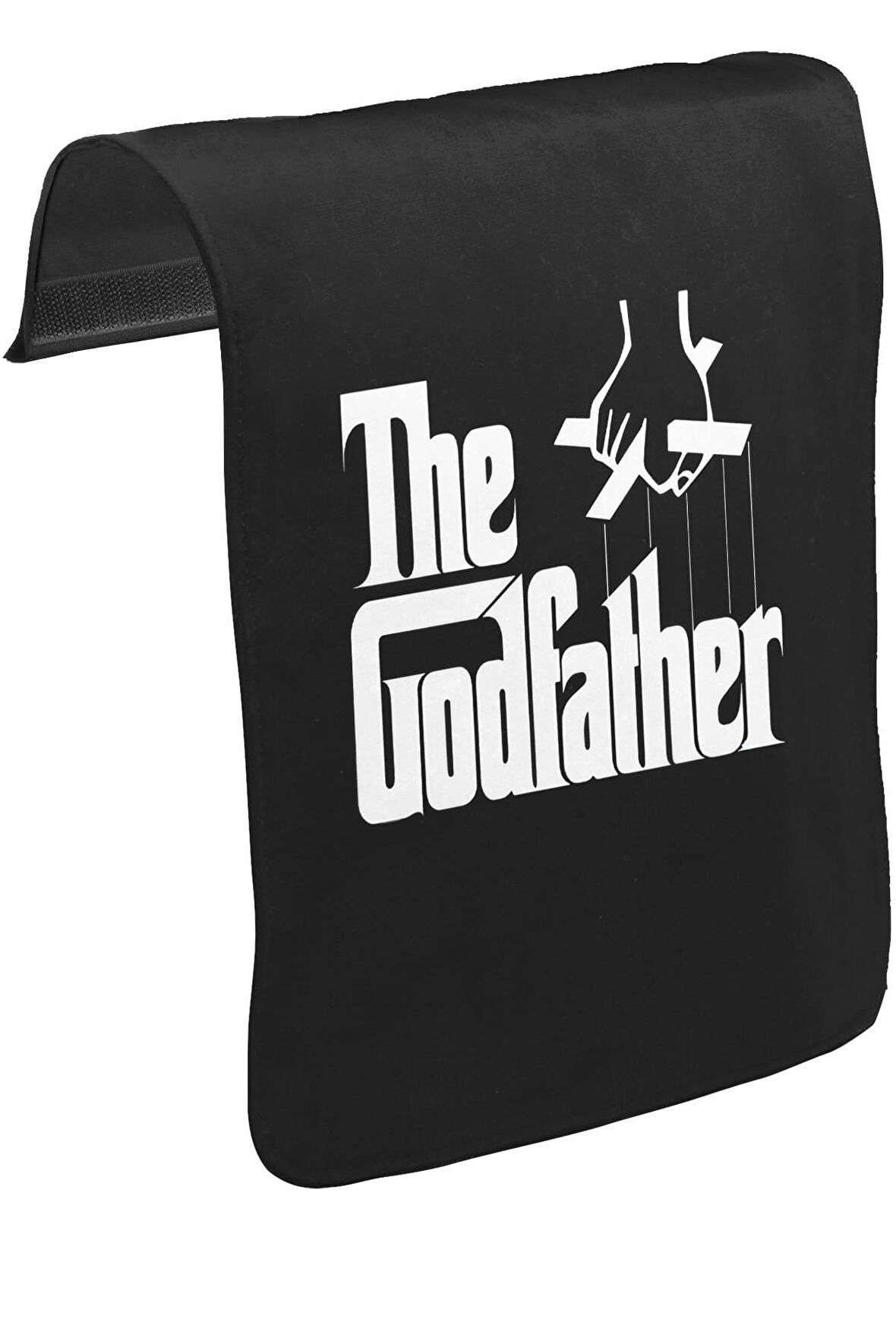 The Godfather - Logo Unisex Siyah Tak-Çıkar Postacı Çanta Kapağı CK-417