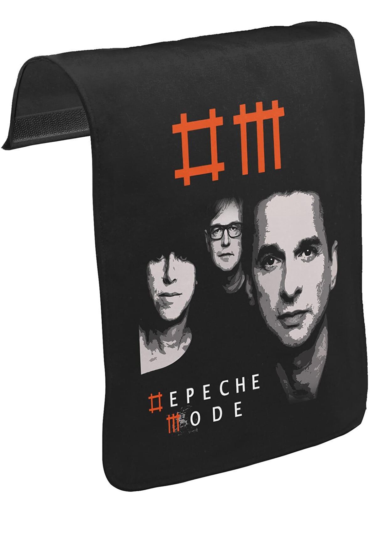 Depeche Mode Unisex Siyah Tak-Çıkar Postacı Çanta Kapağı CK-419