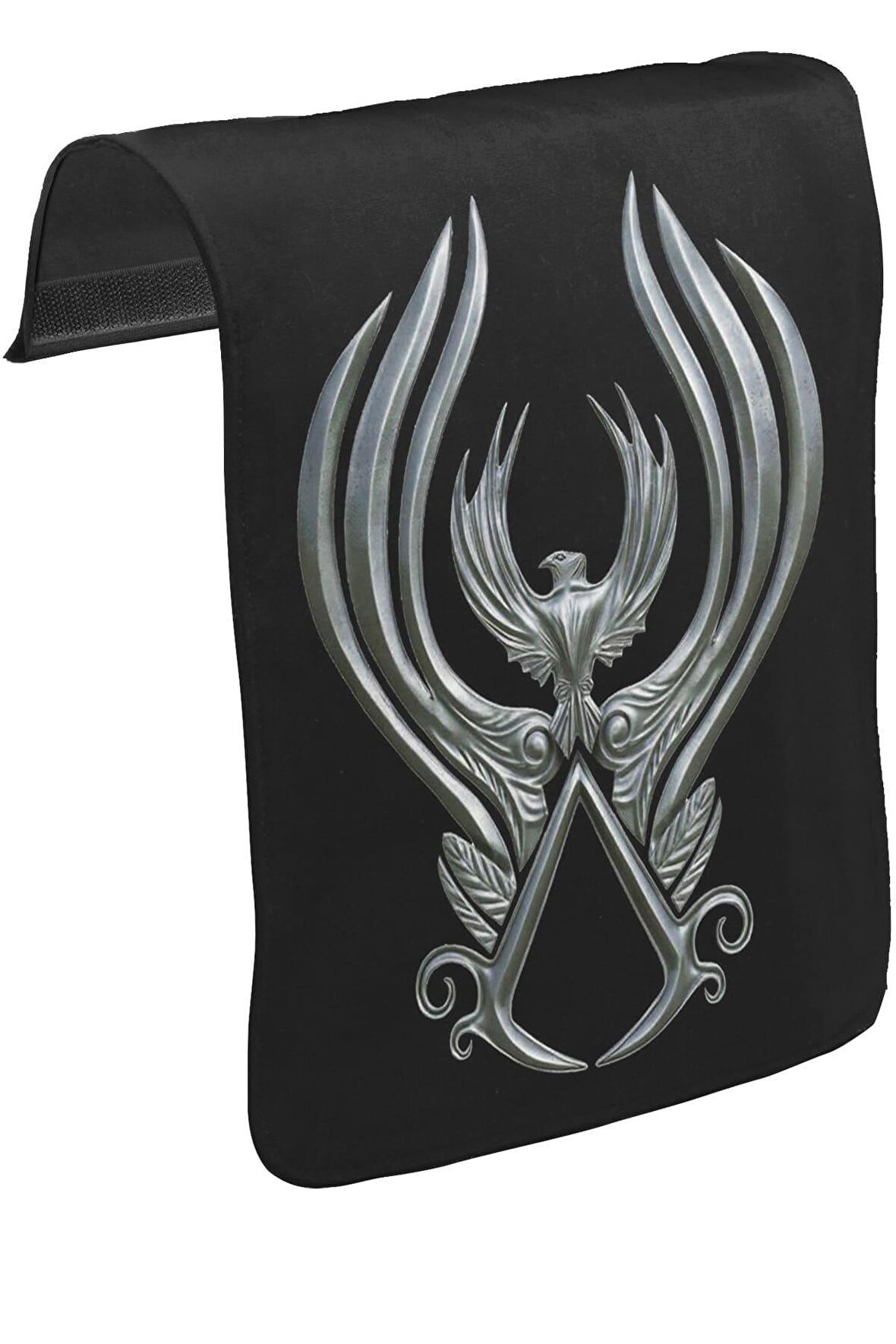 Assassins Creed Wings Unisex Siyah Tak-Çıkar Postacı Çanta Kapağı CK-501