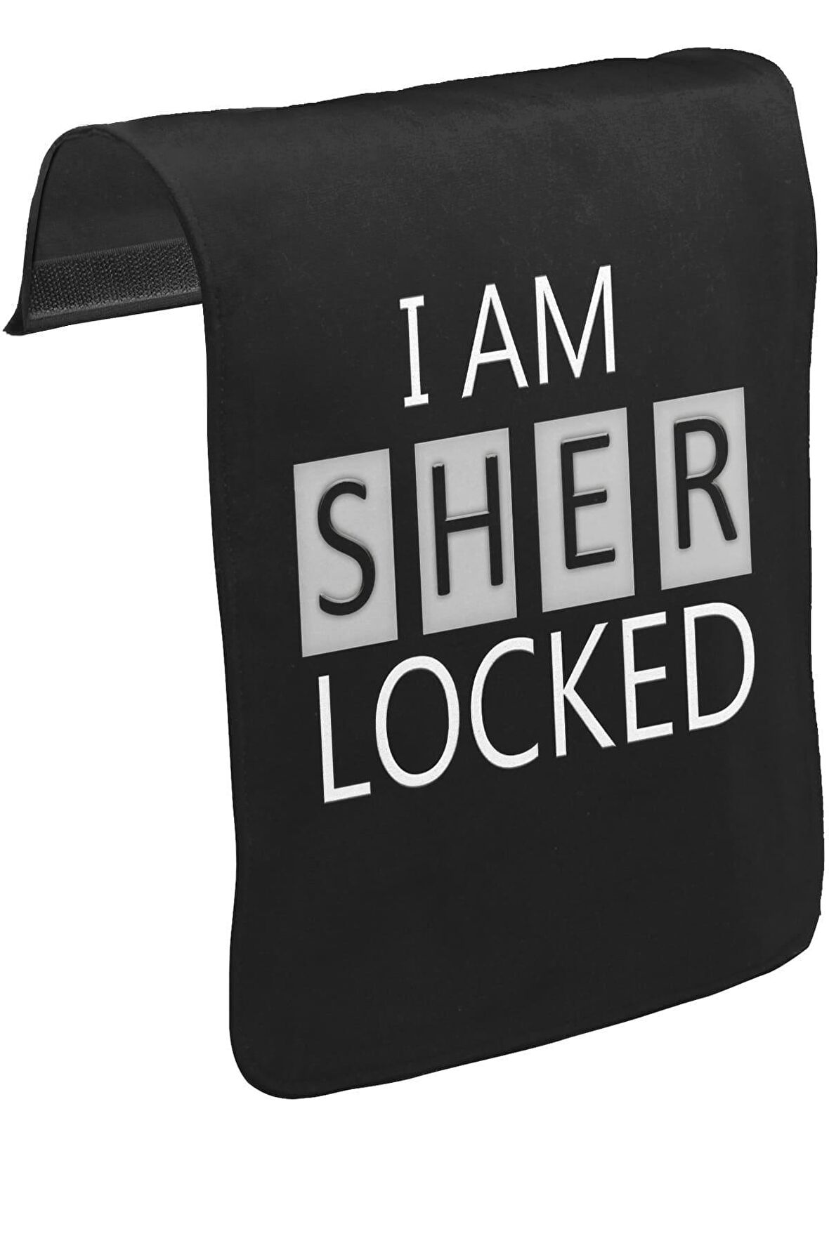 Sherlock - I am Sherlocked Unisex Siyah Tak-Çıkar Postacı Çanta Kapağı CK-505