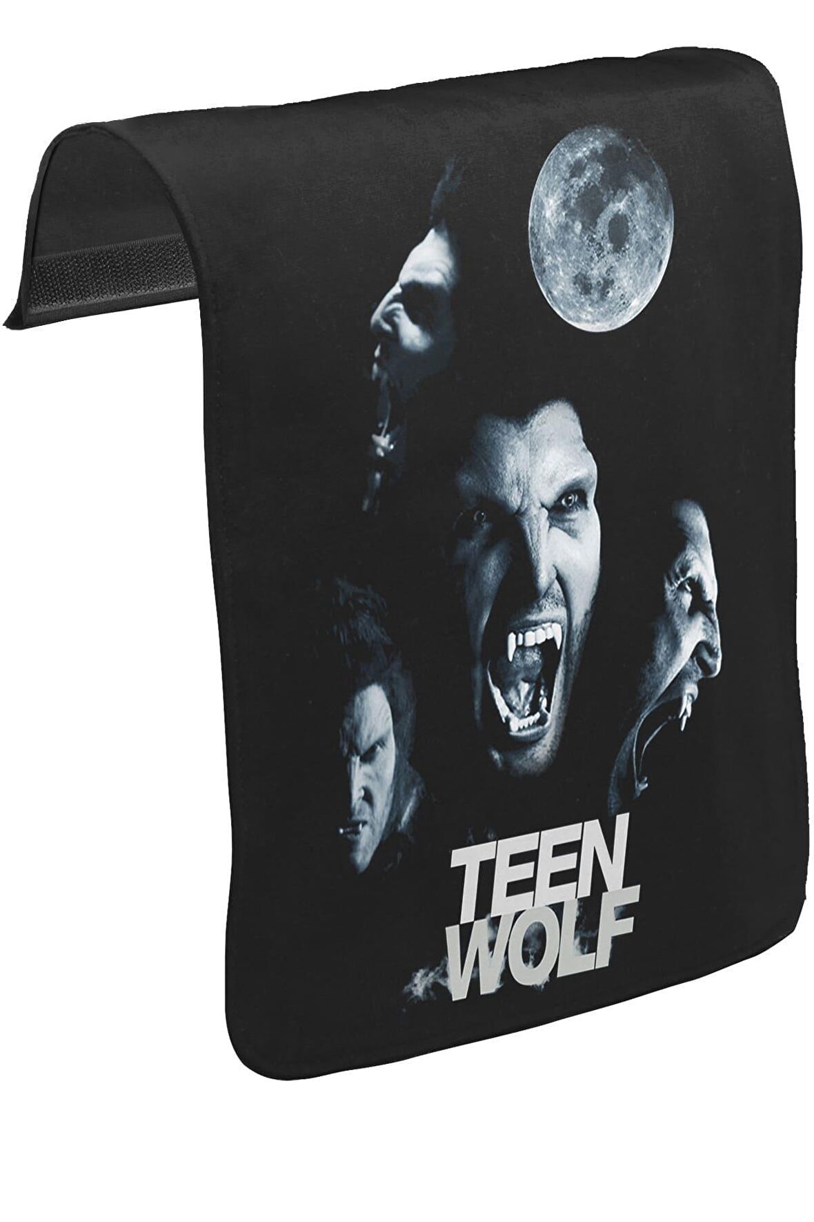 Teen Wolf Unisex Siyah Tak-Çıkar Postacı Çanta Kapağı CK-564