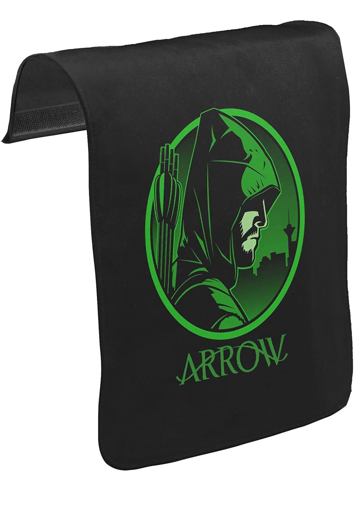 Arrow IIIUnisex Siyah Tak-Çıkar Postacı Çanta Kapağı CK-576