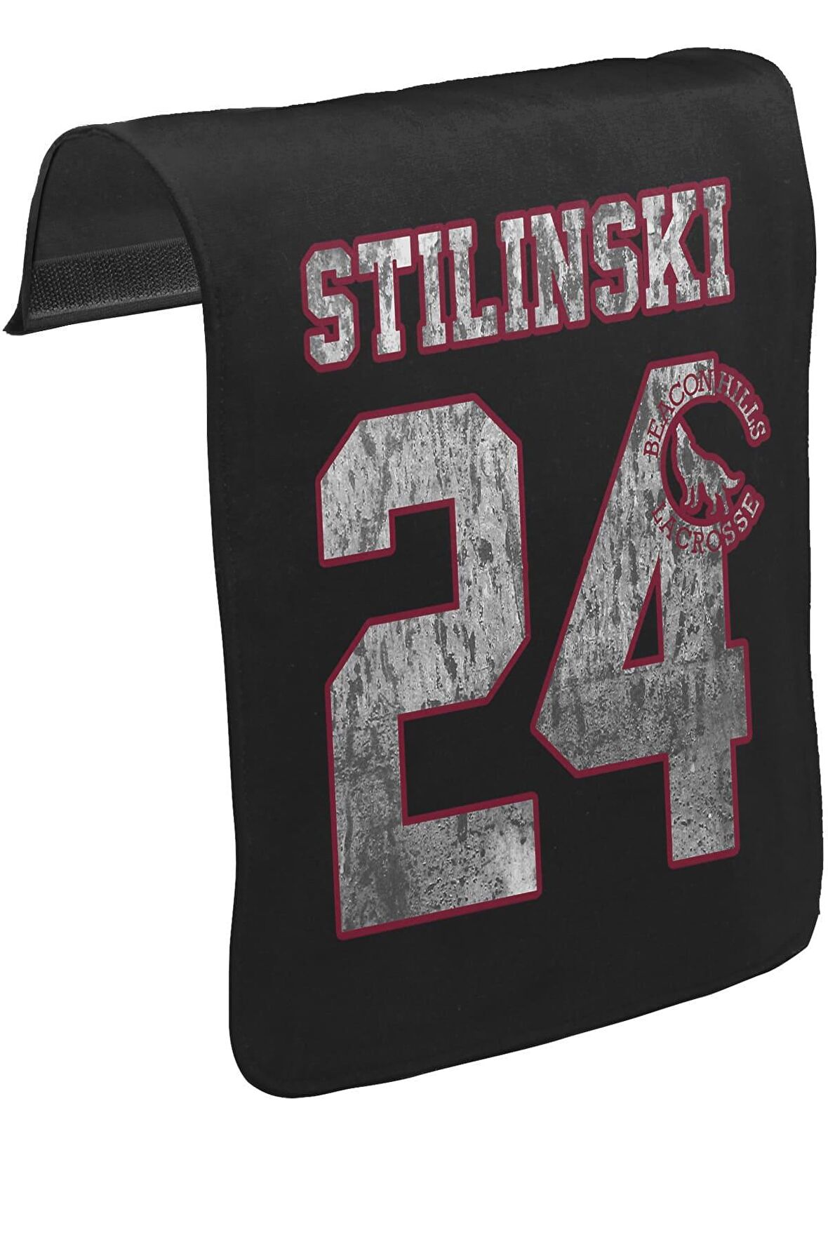 Teen Wolf - Stilinski 24 Unisex Siyah Tak-Çıkar Postacı Çanta Kapağı CK-594