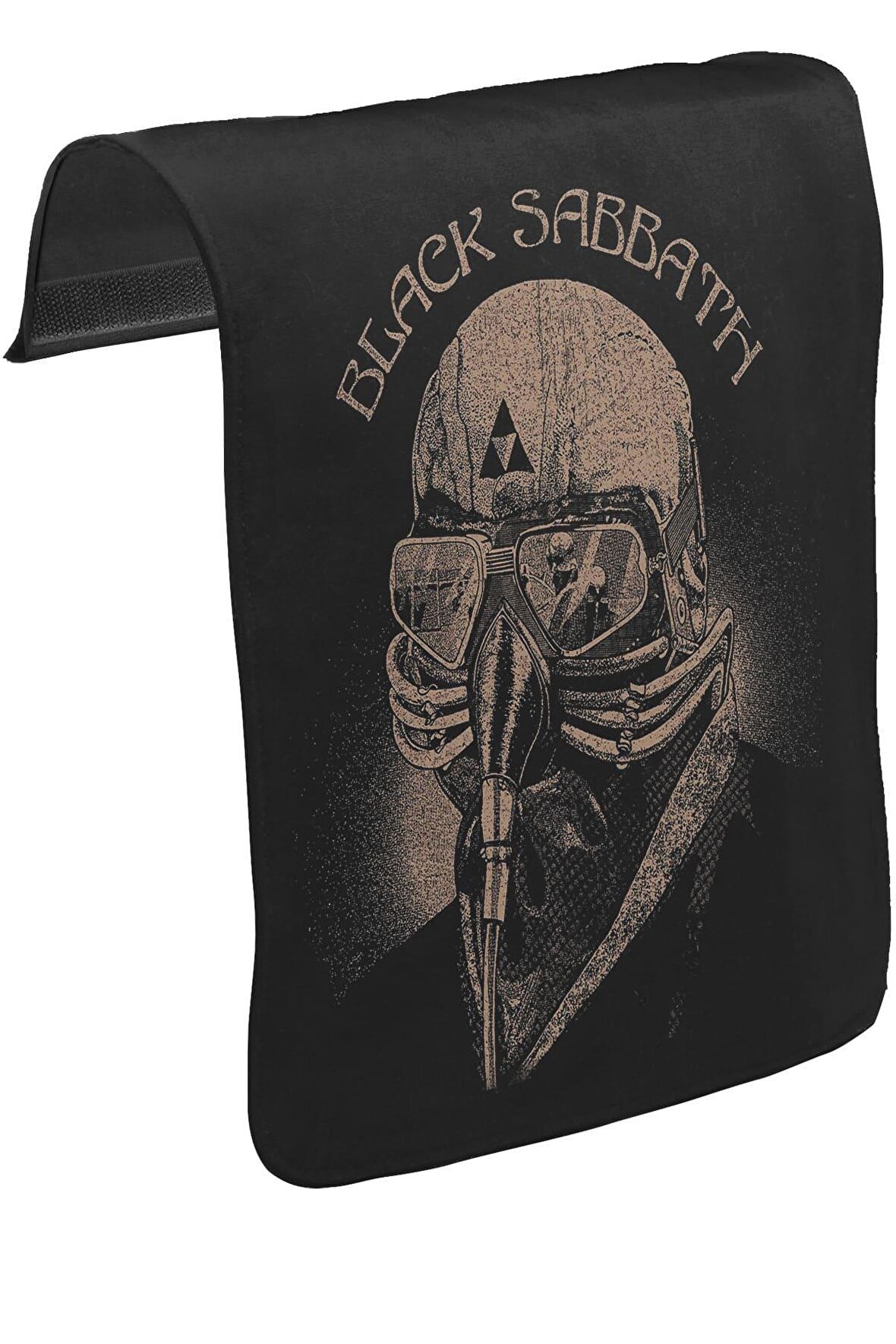 Black Sabbath Unisex Siyah Tak-Çıkar Postacı Çanta Kapağı CK-614