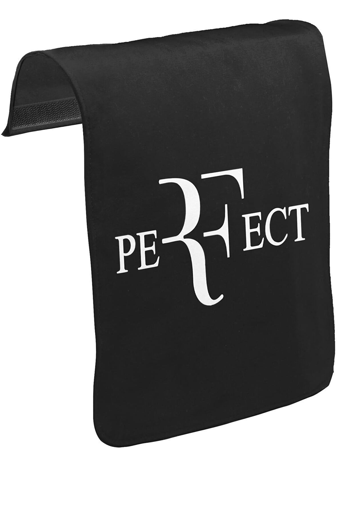 Roger Federer - Perfect Unisex Siyah Tak-Çıkar Postacı Çanta Kapağı CK-645