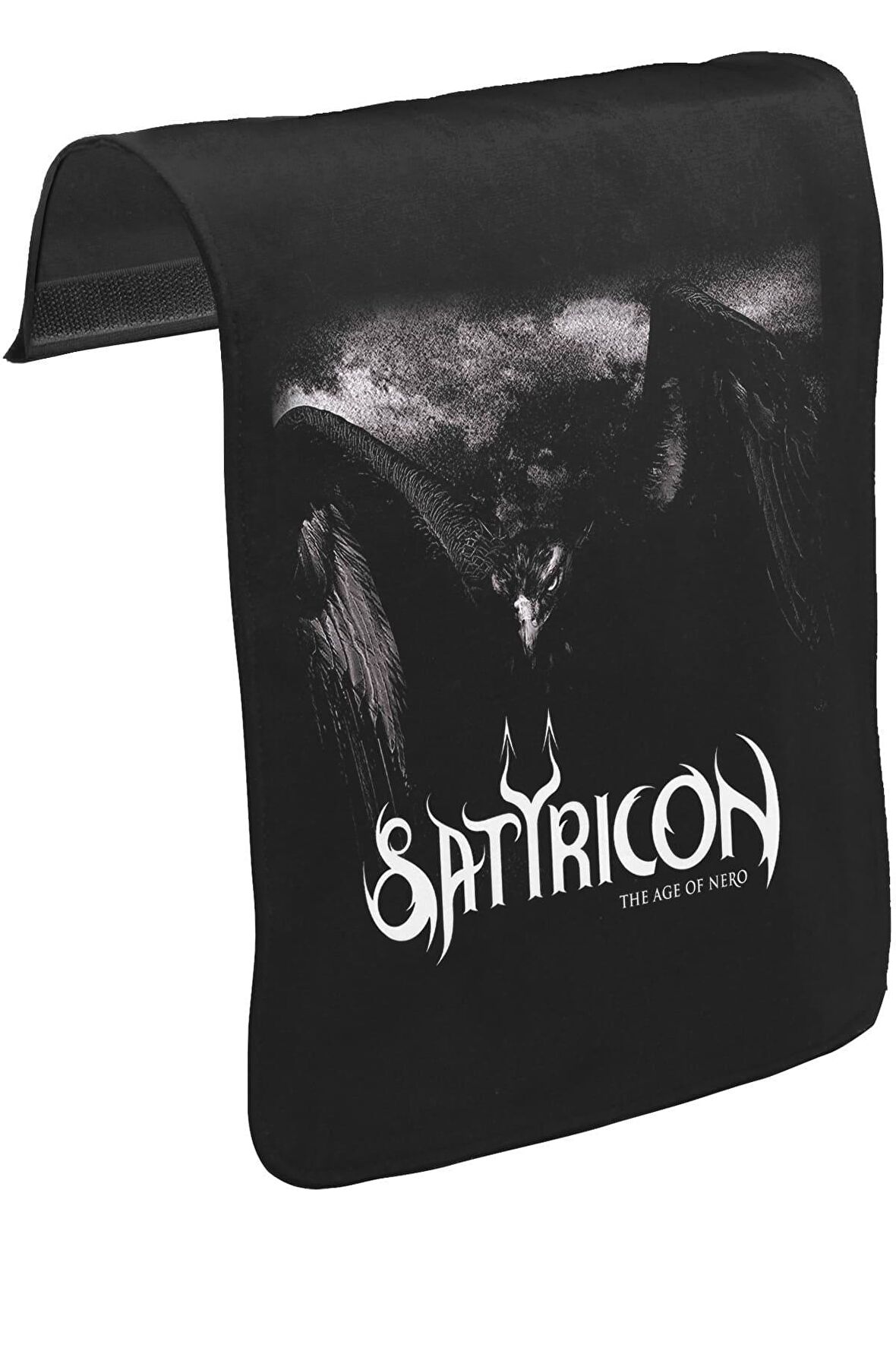 Satyricon - The Age of Nero Unisex Siyah Tak-Çıkar Postacı Çanta Kapağı CK-659