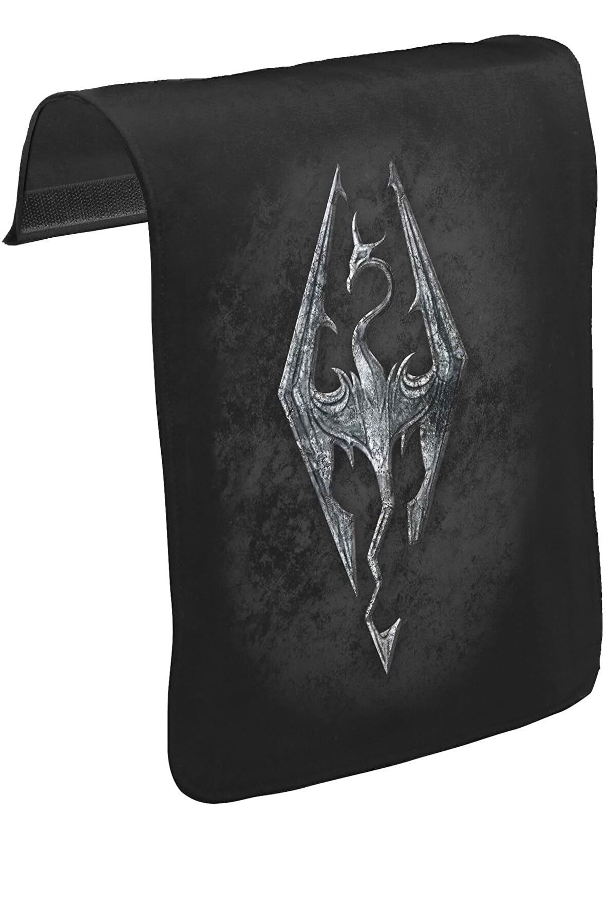 Skyrim - Dragon Unisex Siyah Tak-Çıkar Postacı Çanta Kapağı CK-663