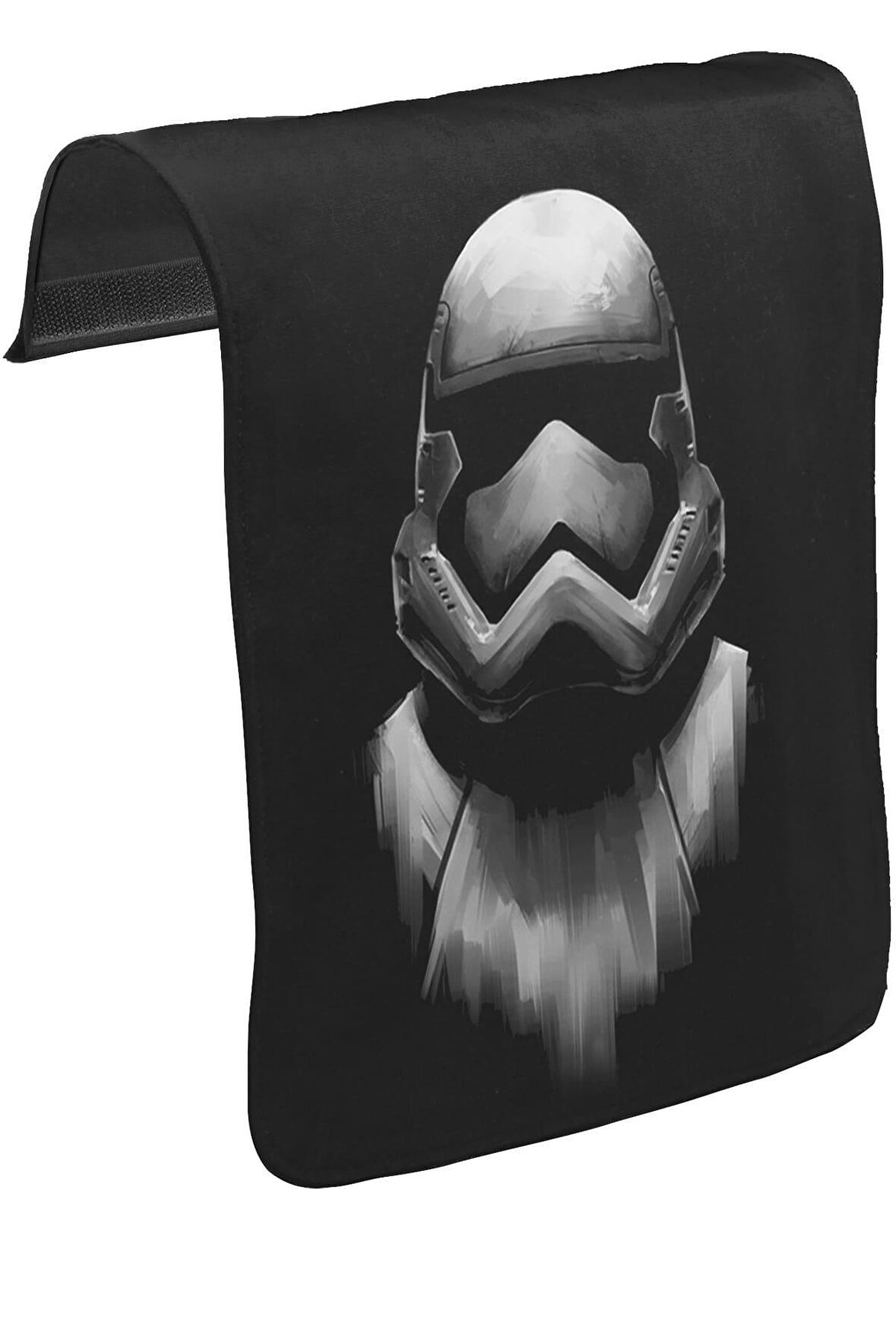 Star Wars - Storm Trooper Unisex Siyah Tak-Çıkar Postacı Çanta Kapağı CK-677