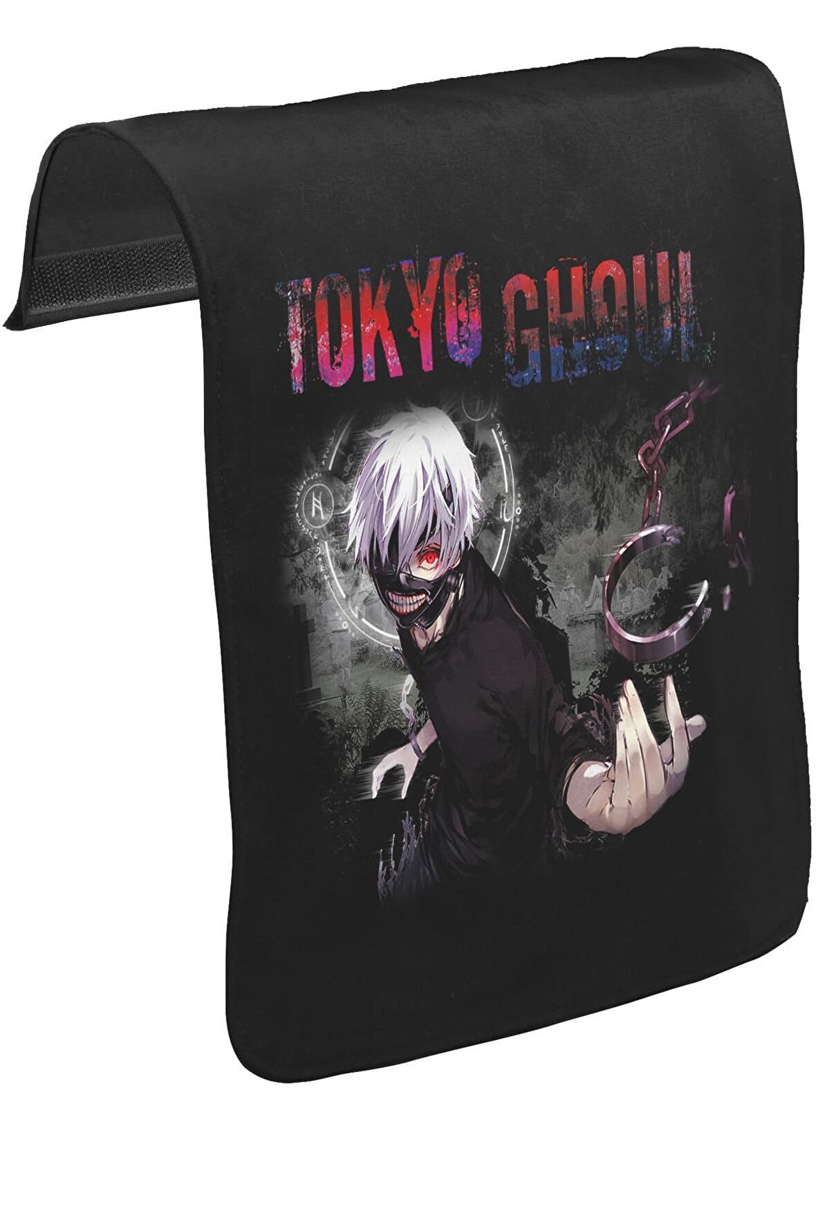 Tokyo Ghoul Unisex Siyah Tak-Çıkar Postacı Çanta Kapağı CK-683