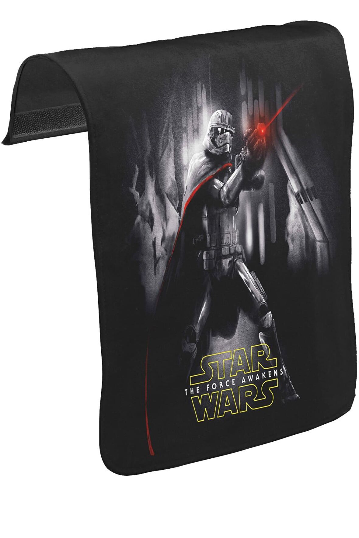 Star Wars - The Force Awakens III Unisex Siyah Tak-Çıkar Postacı Çanta Kapağı CK-716