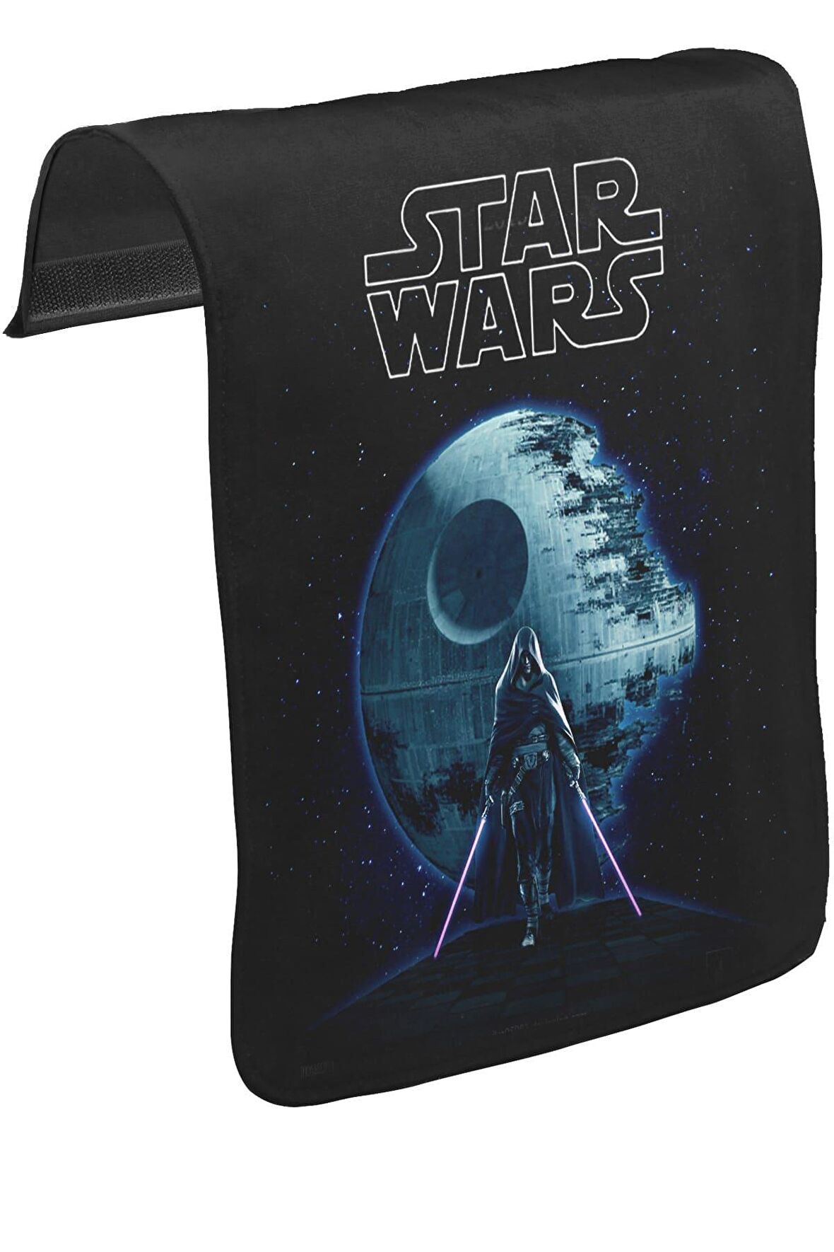 Star Wars - The Force Awakens VI Unisex Siyah Tak-Çıkar Postacı Çanta Kapağı CK-719