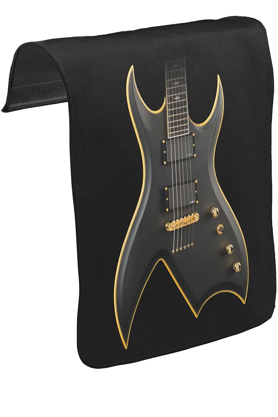 Gitar Unisex Siyah Tak-Çıkar Postacı Çanta Kapağı CK-728