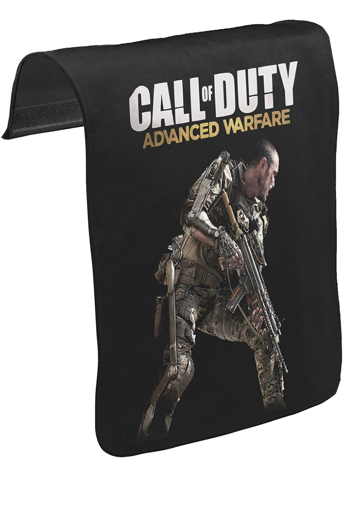 Call of Duty - Advanced Warfare Unisex Siyah Tak-Çıkar Postacı Çanta Kapağı CK-739