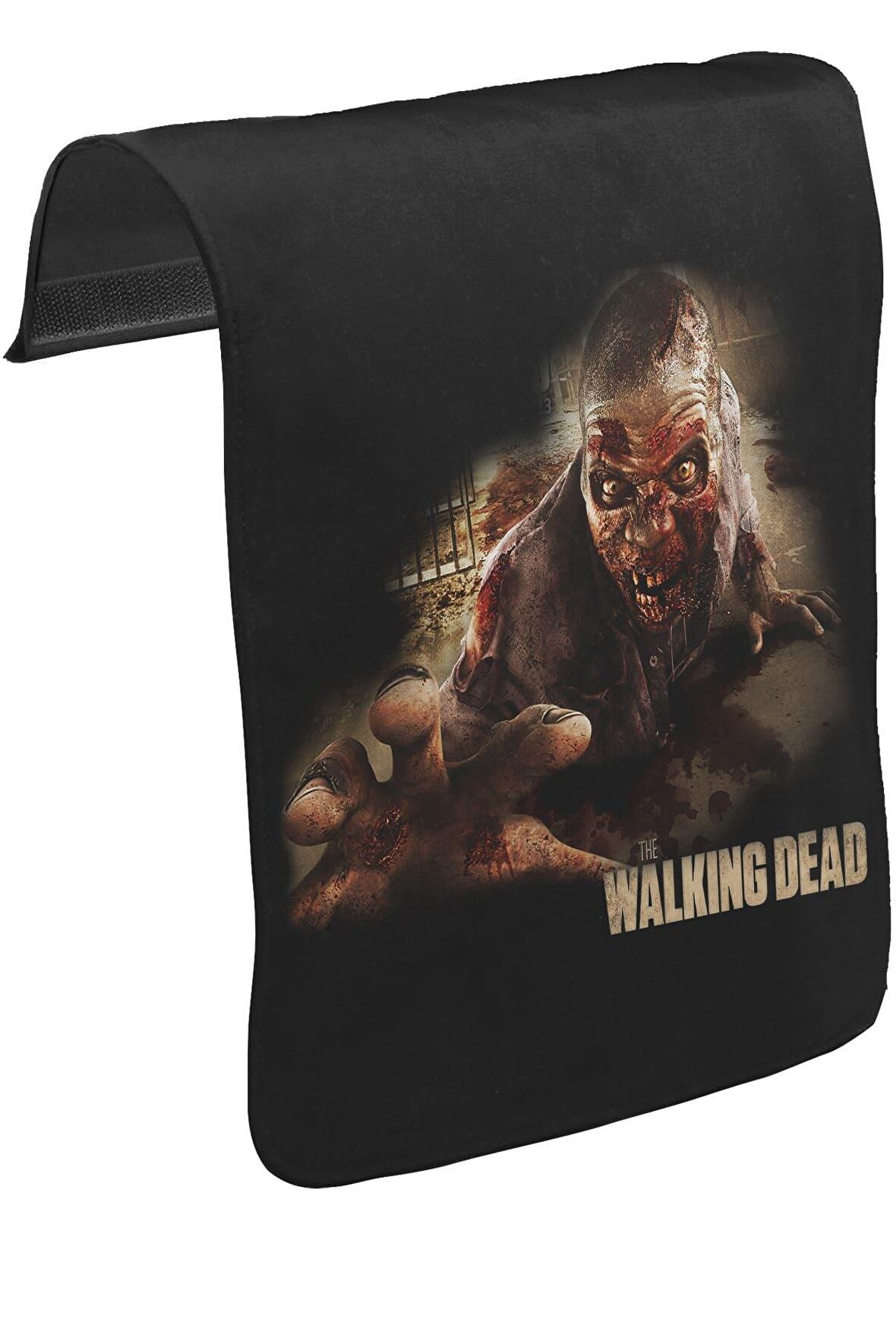 The Walking Dead Unisex Siyah Tak-Çıkar Postacı Çanta Kapağı CK-755