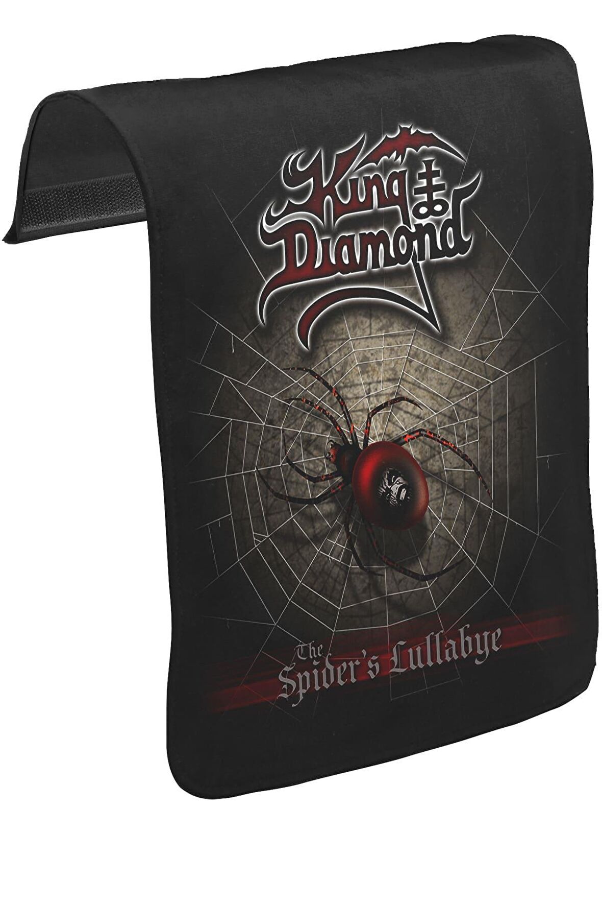 King Diamond Unisex Siyah Tak-Çıkar Postacı Çanta Kapağı CK-81